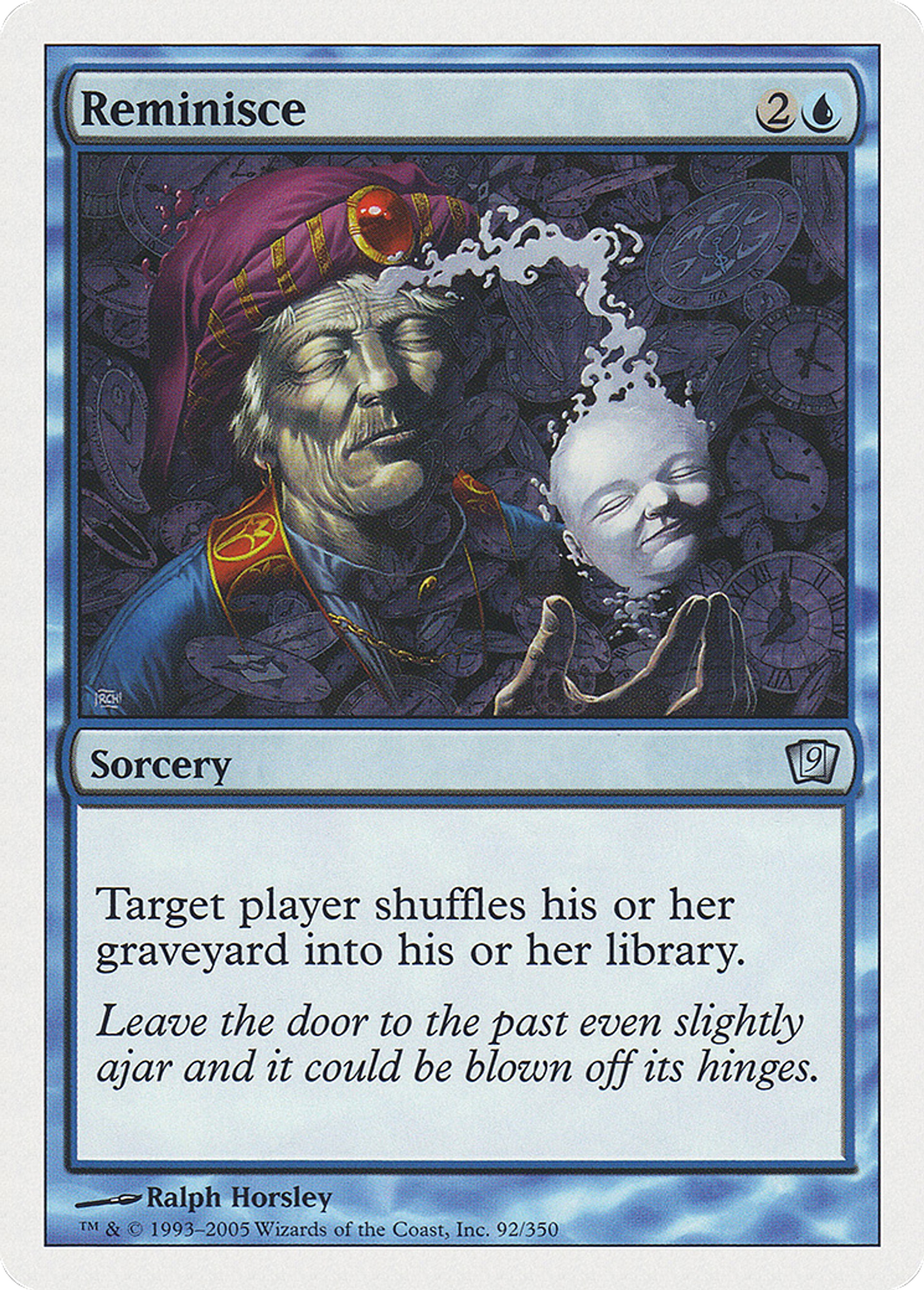 Réminiscence — Ninth Edition — Magic: The Gathering