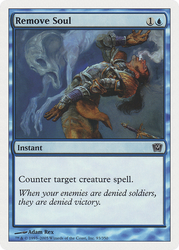 Remove Soul — Ninth Edition — Magic: The Gathering