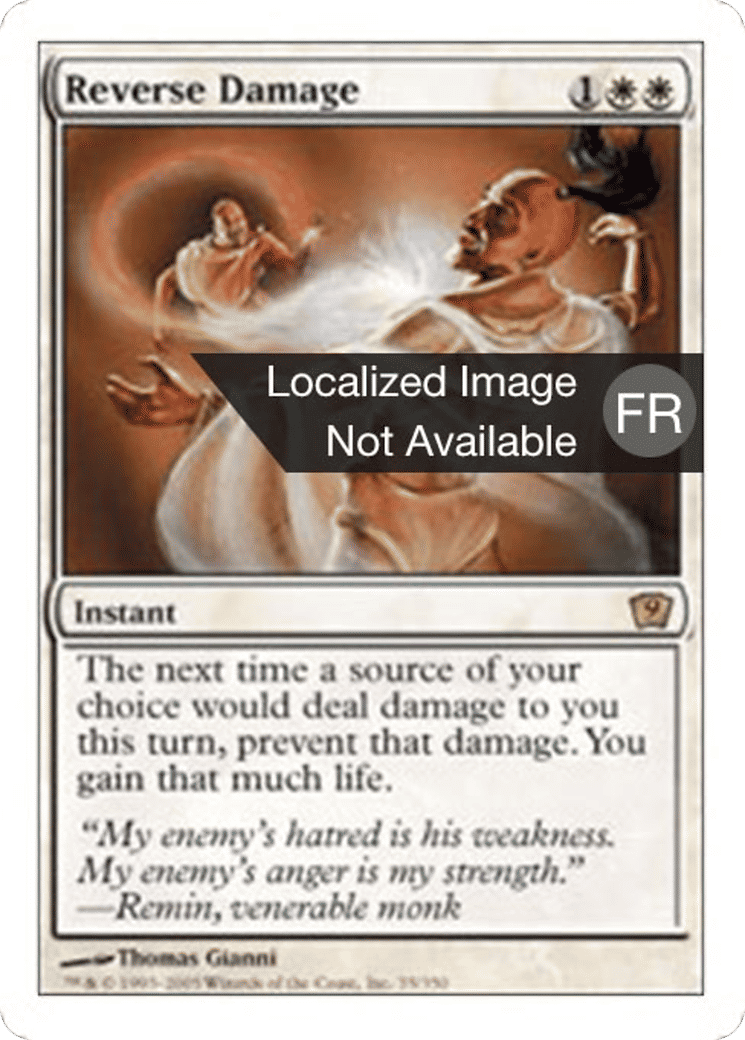 Inversion des dégâts — Ninth Edition — Magic: The Gathering