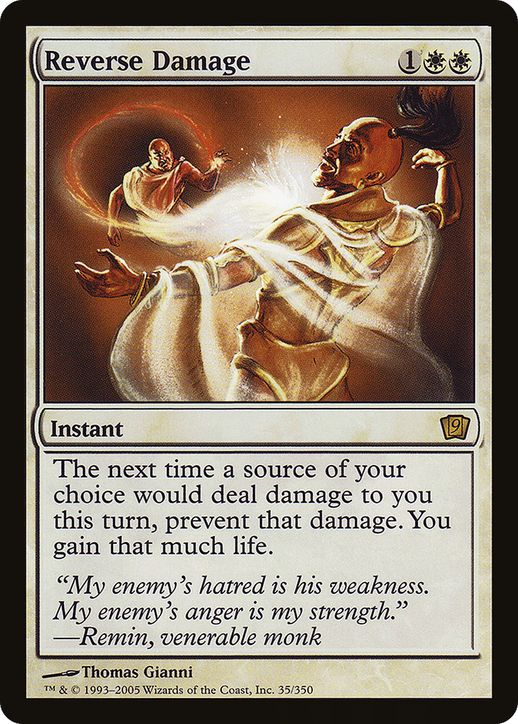 Reverse Damage — Ninth Edition — Magic: The Gathering