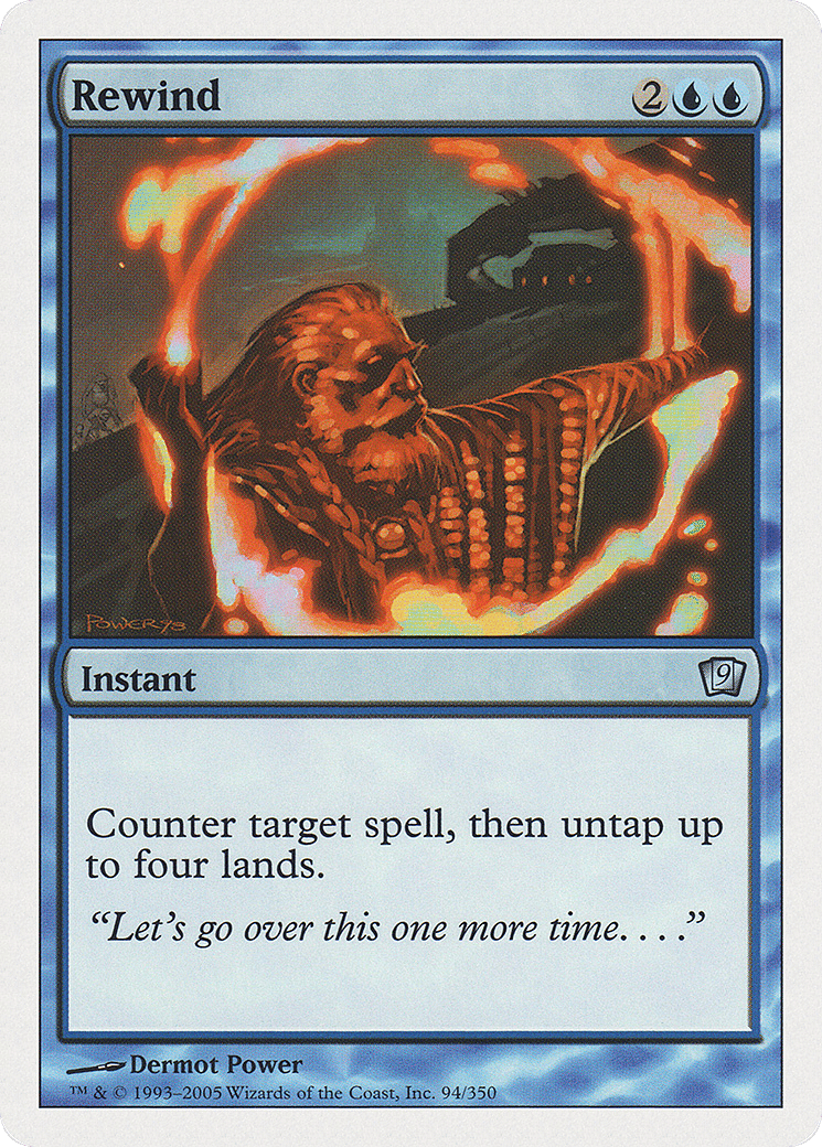 Rewind — Ninth Edition — Magic: The Gathering