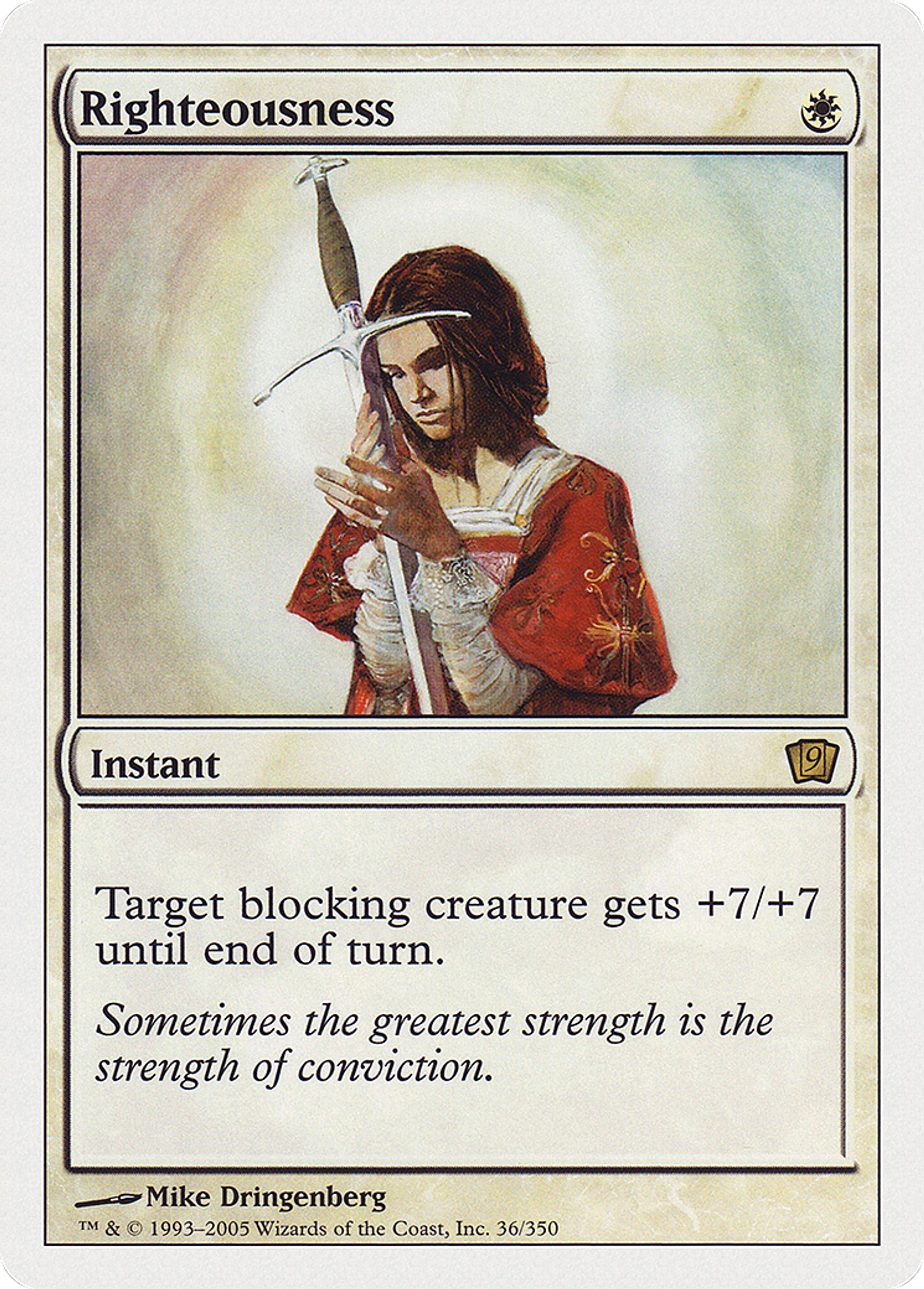 Droiture — Ninth Edition — Magic: The Gathering