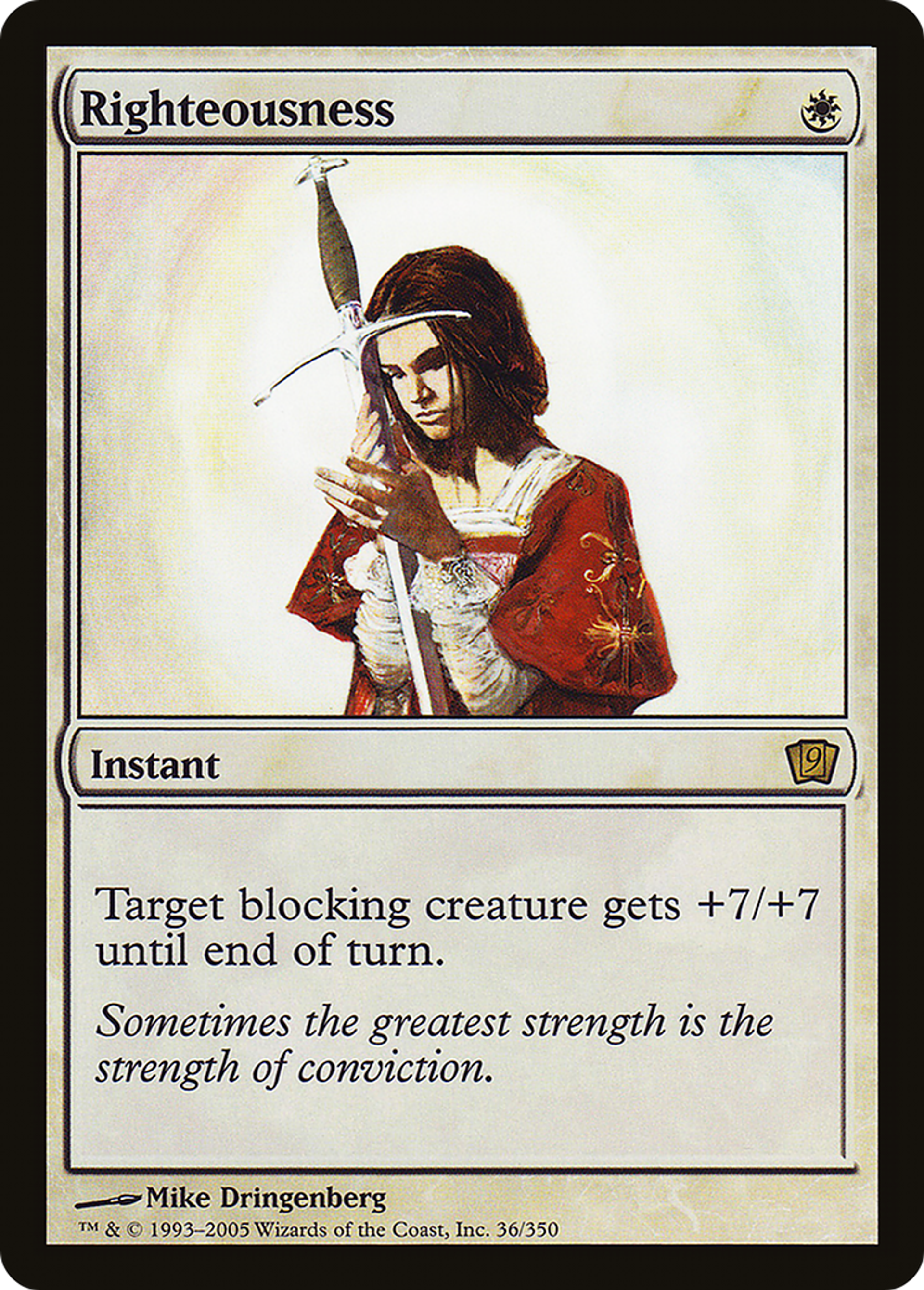 Droiture — Ninth Edition — Magic: The Gathering