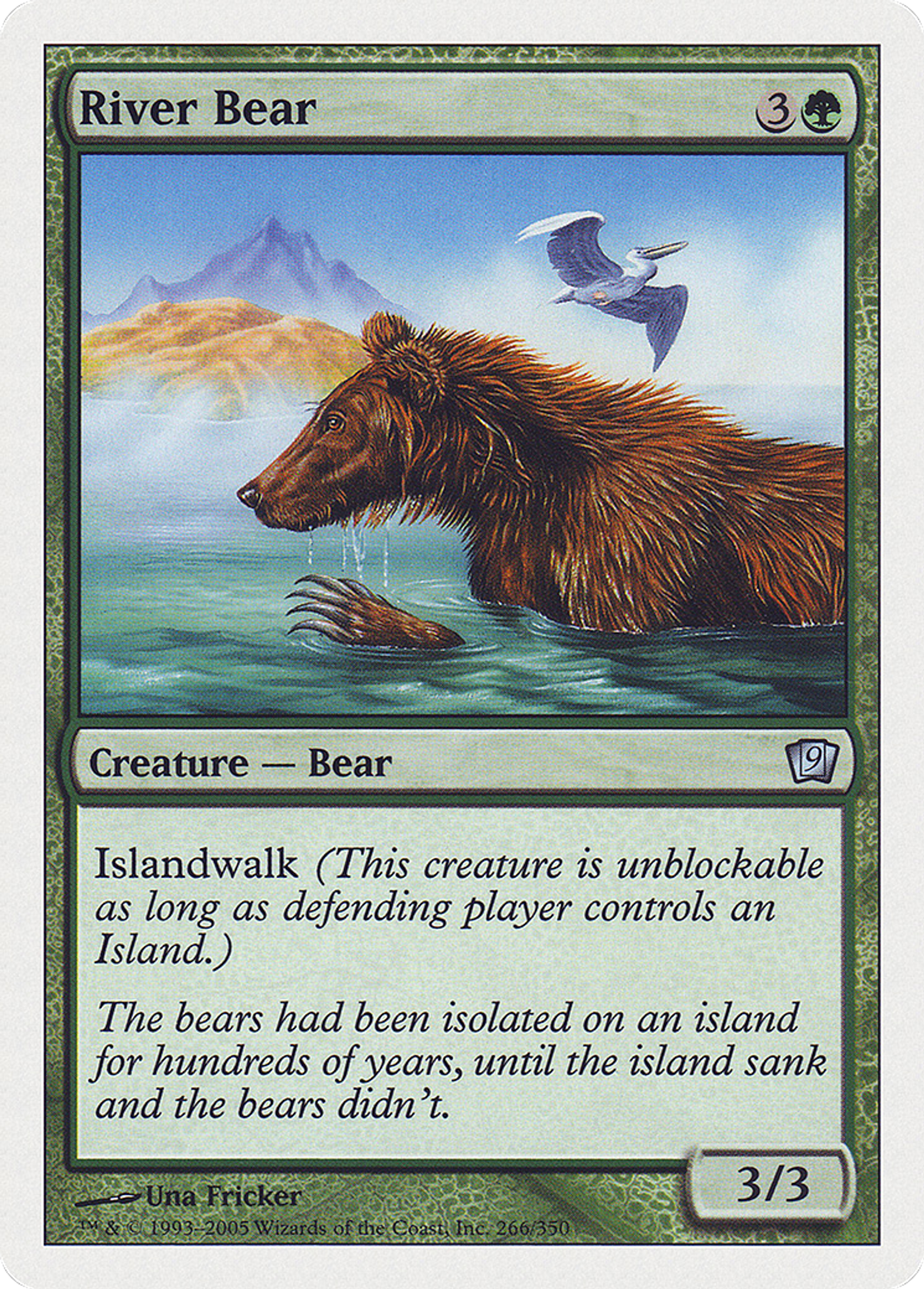 Ours des rivières — Ninth Edition — Magic: The Gathering