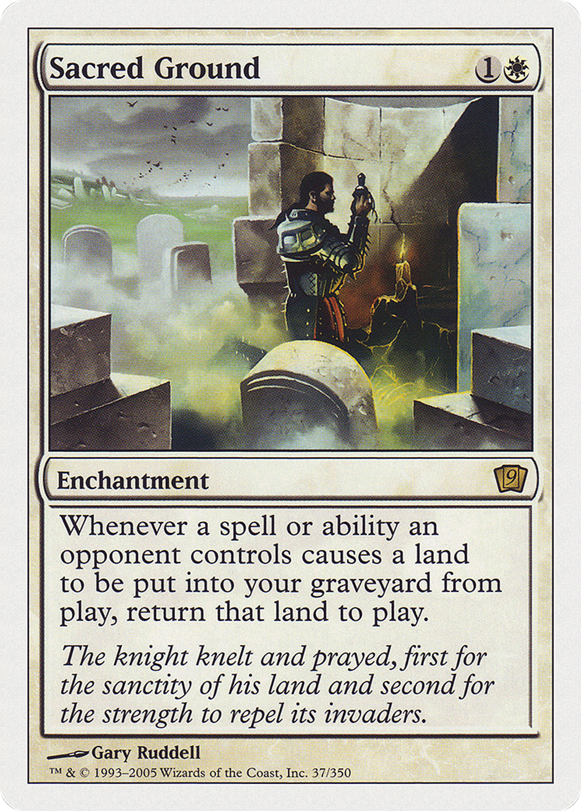 Sol consacré — Ninth Edition — Magic: The Gathering