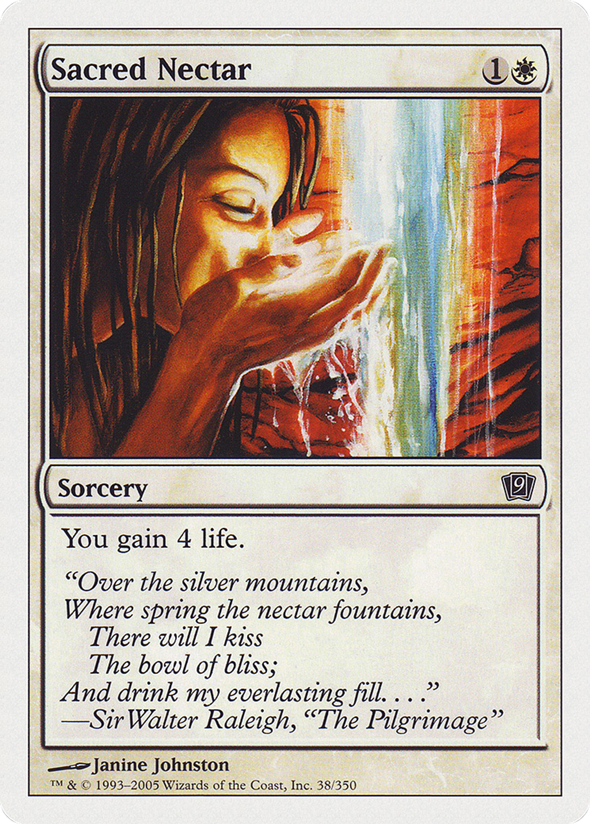 Nectar sacré — Ninth Edition — Magic: The Gathering