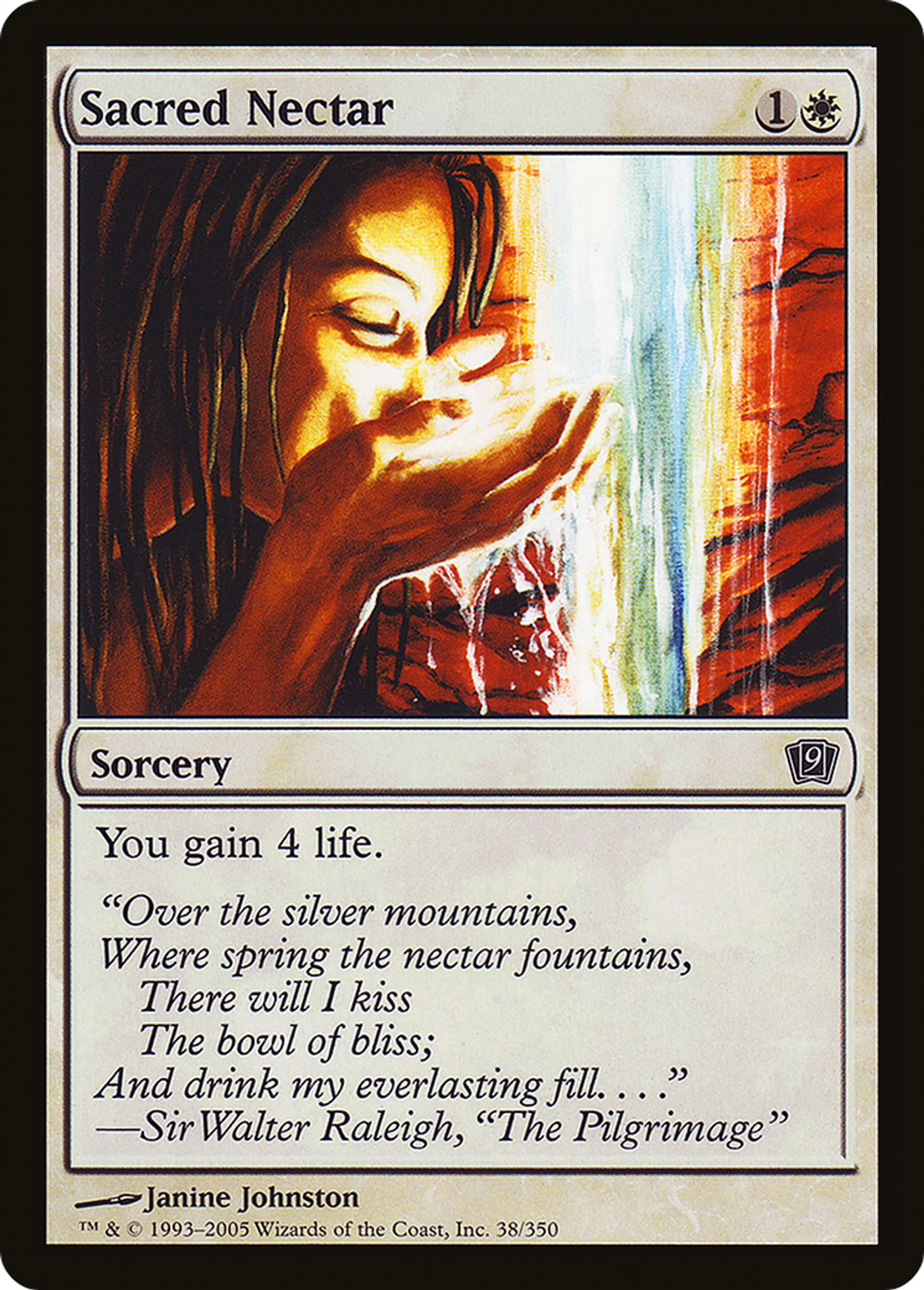 Nectar sacré — Ninth Edition — Magic: The Gathering