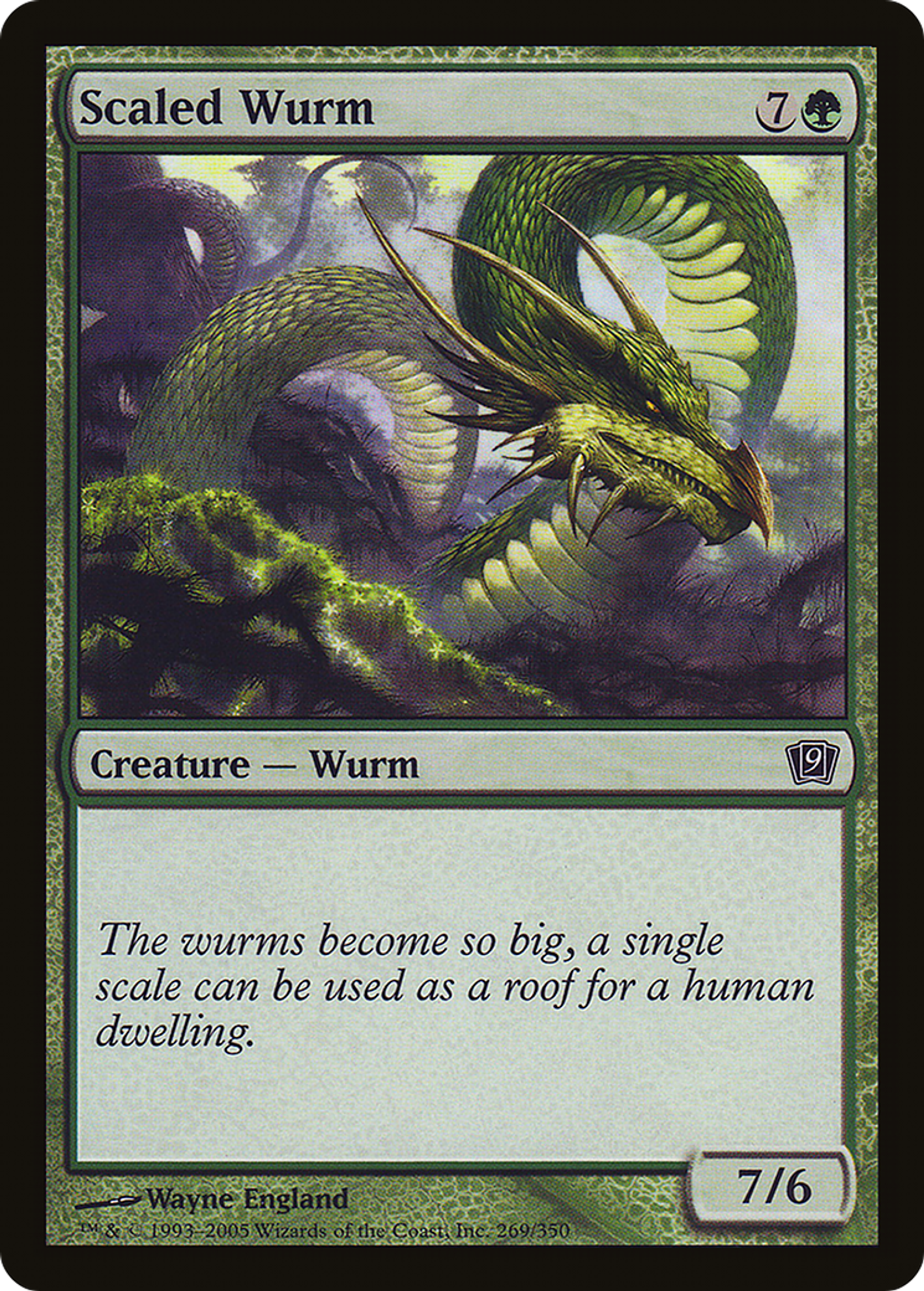 Guivre écailleuse — Ninth Edition — Magic: The Gathering