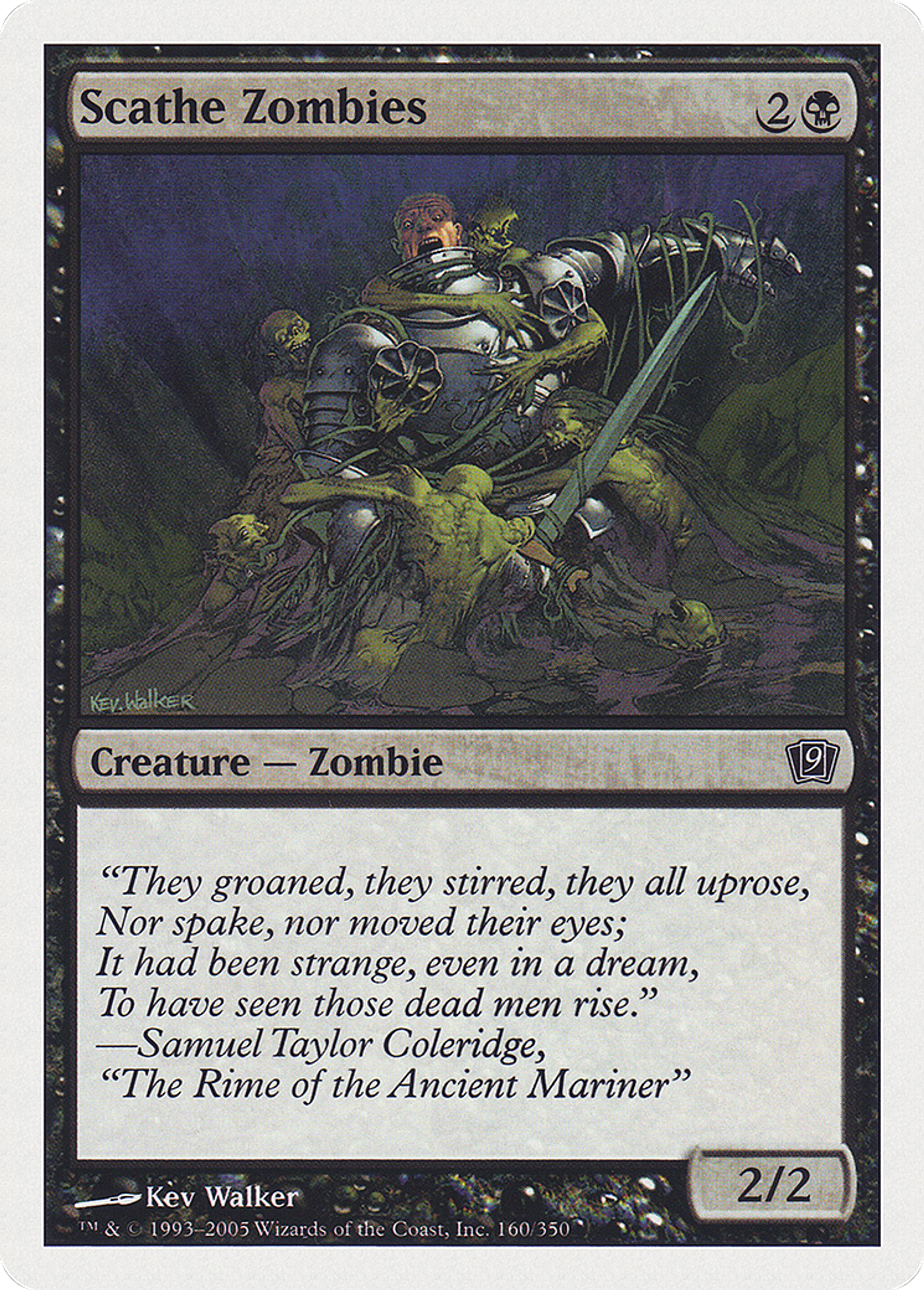 Zombies dévastateurs — Ninth Edition — Magic: The Gathering