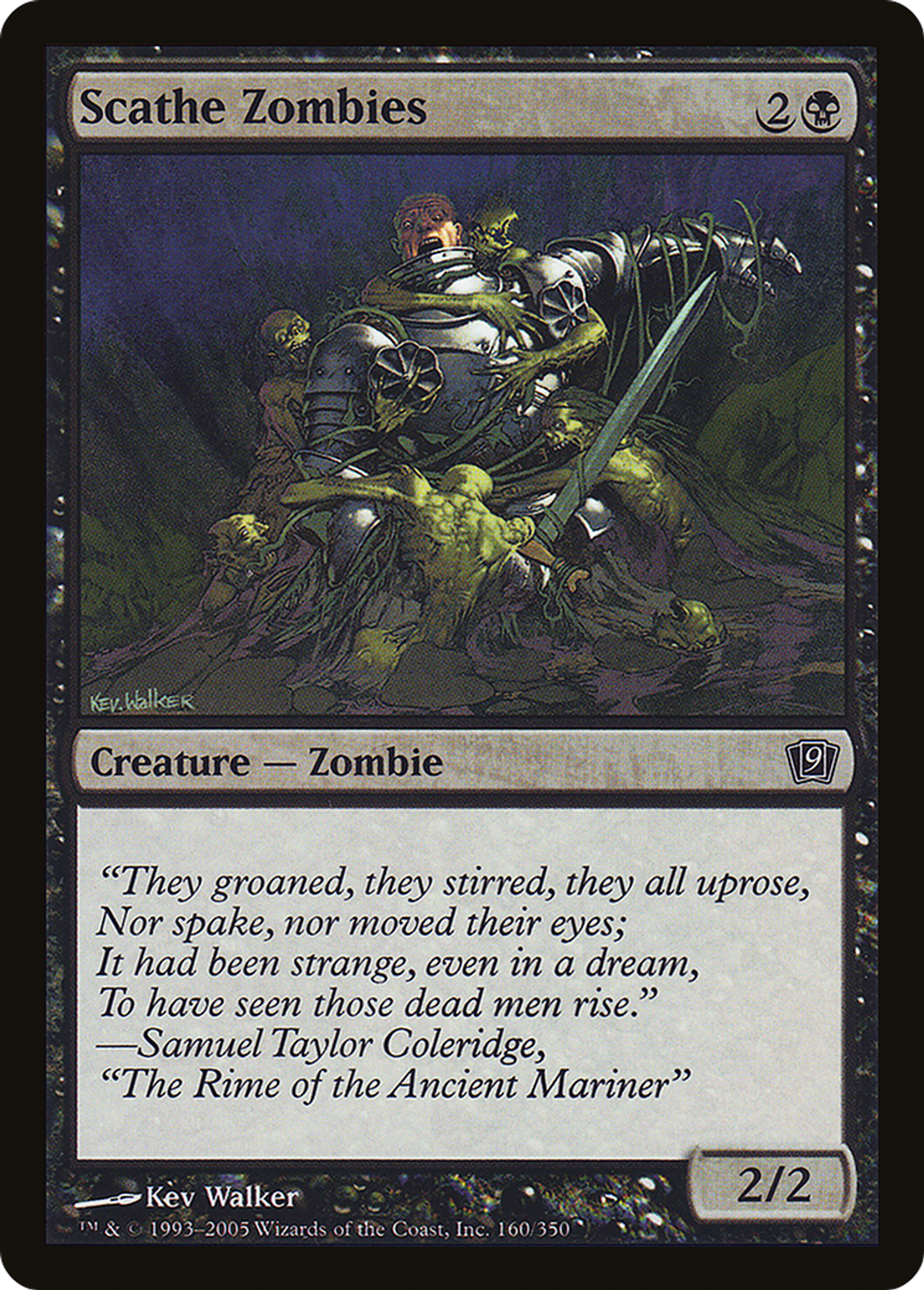 Zombies dévastateurs — Ninth Edition — Magic: The Gathering