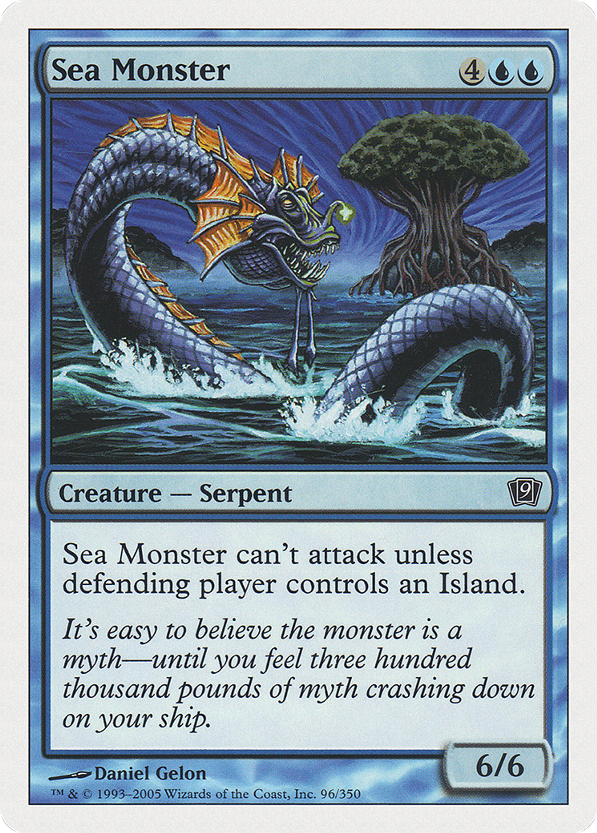 Monstre marin — Ninth Edition — Magic: The Gathering