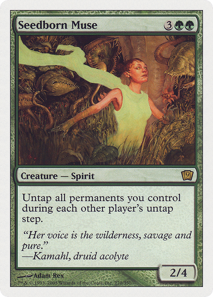 Seedborn Muse — Ninth Edition — Magic: The Gathering