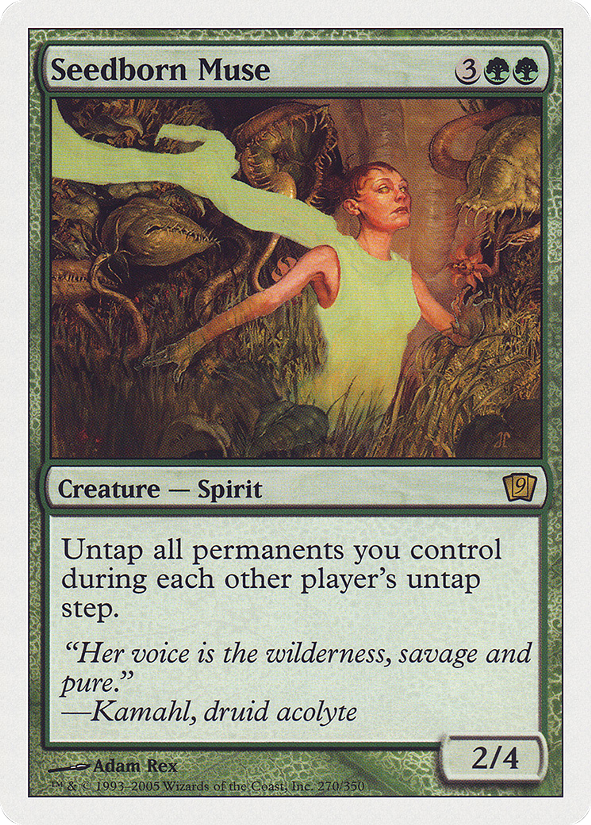 Muse née des graines — Ninth Edition — Magic: The Gathering