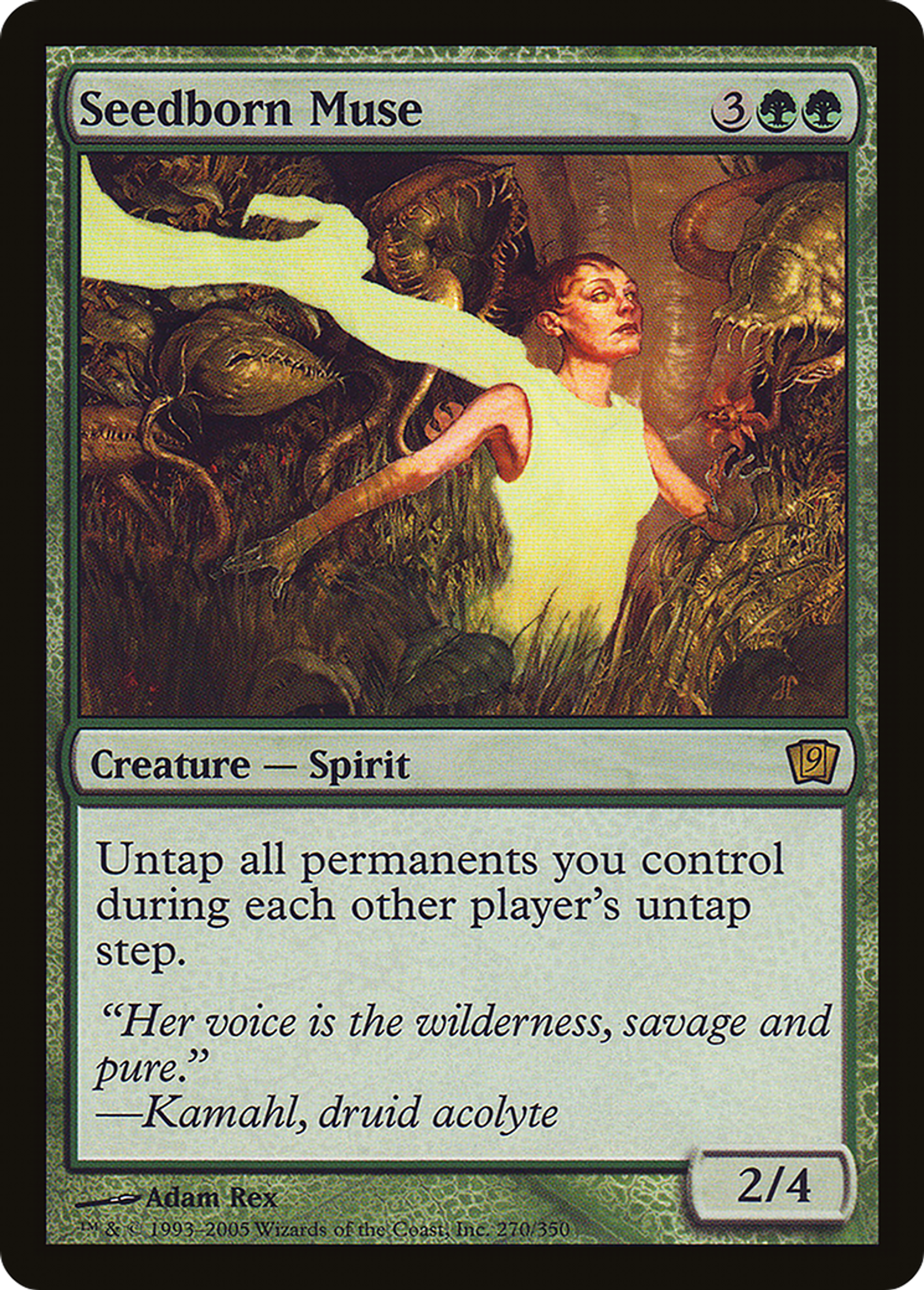 Muse née des graines — Ninth Edition — Magic: The Gathering
