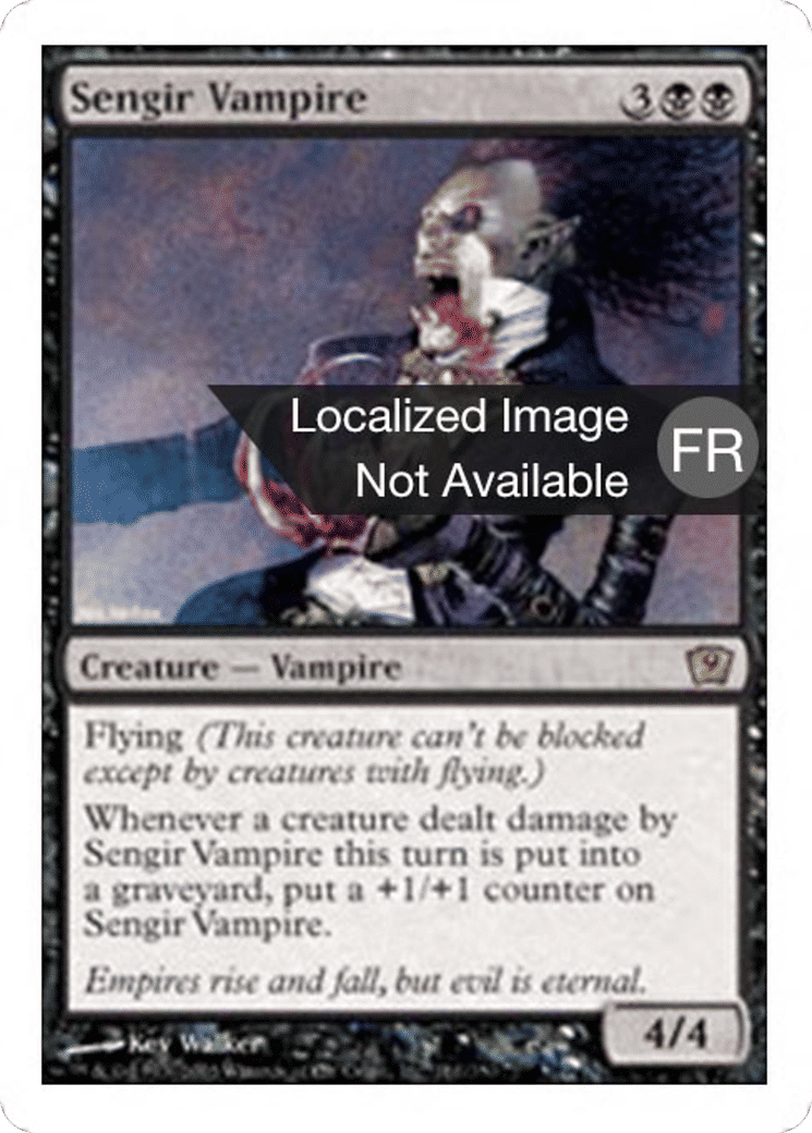 Vampire sengien — Ninth Edition — Magic: The Gathering