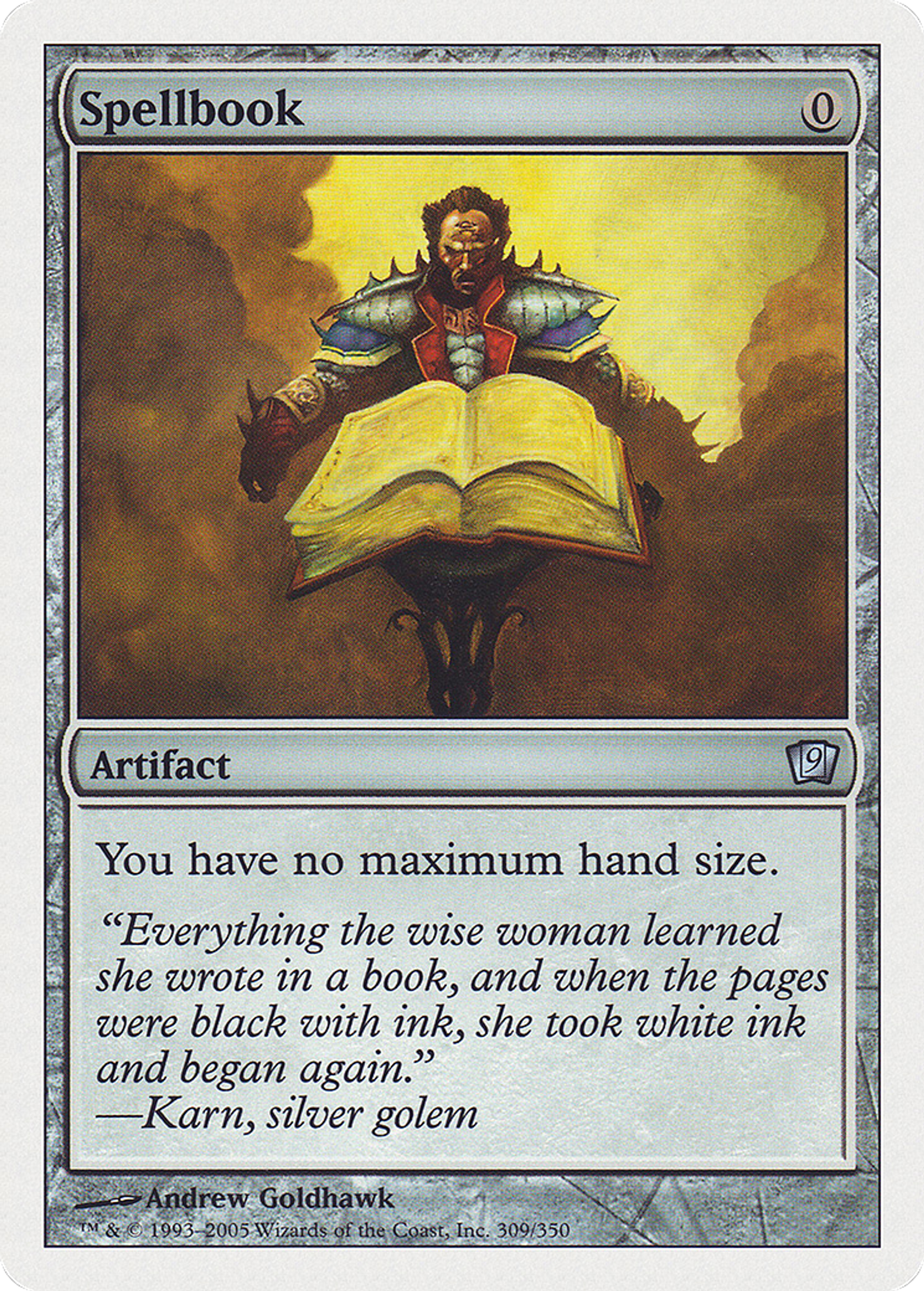 Livre de sorts — Ninth Edition — Magic: The Gathering