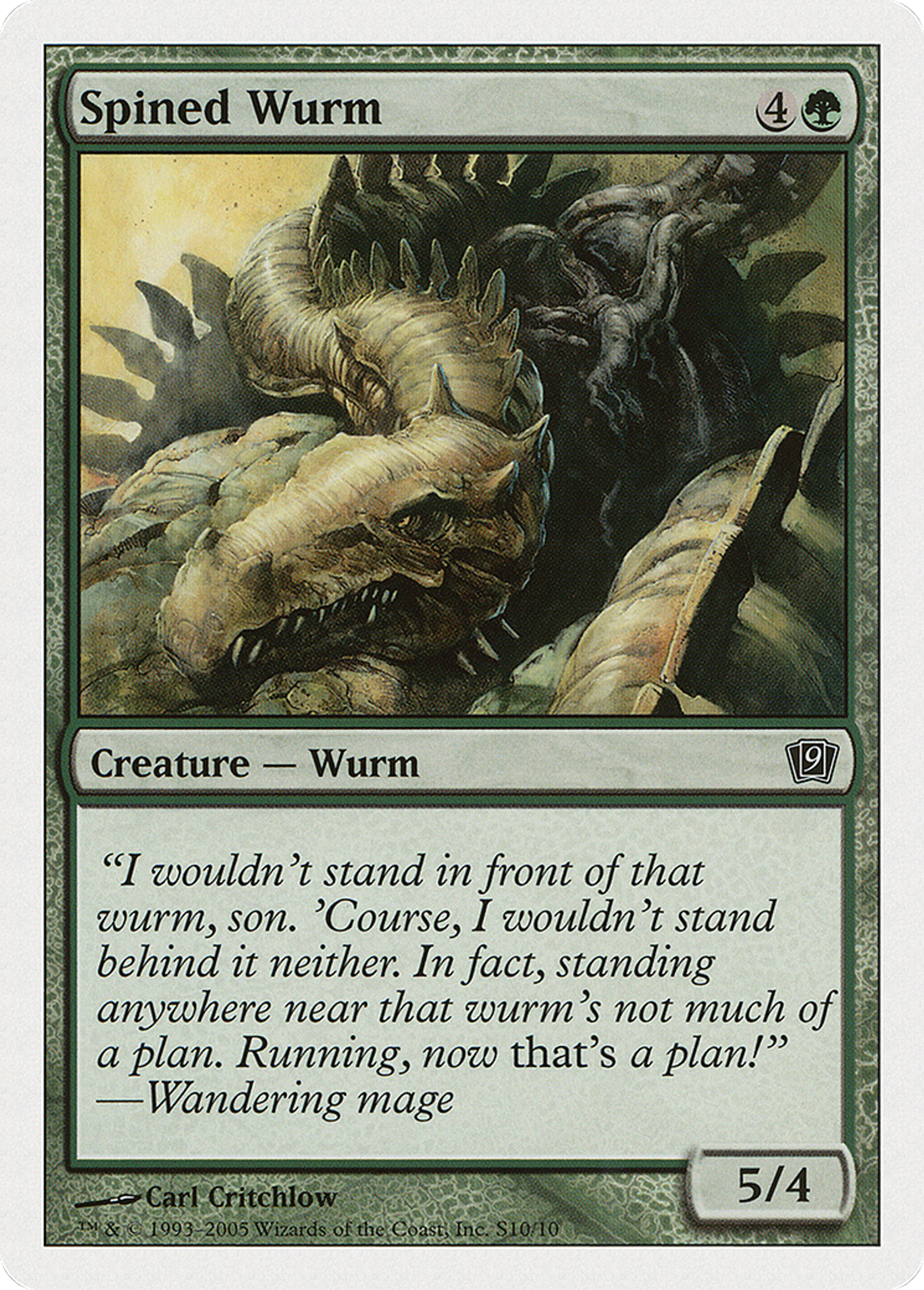 Guivre à piquants — Ninth Edition — Magic: The Gathering