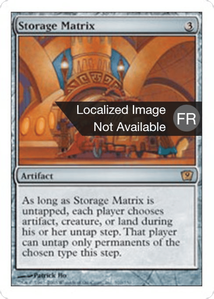 Matrice de stockage — Ninth Edition — Magic: The Gathering