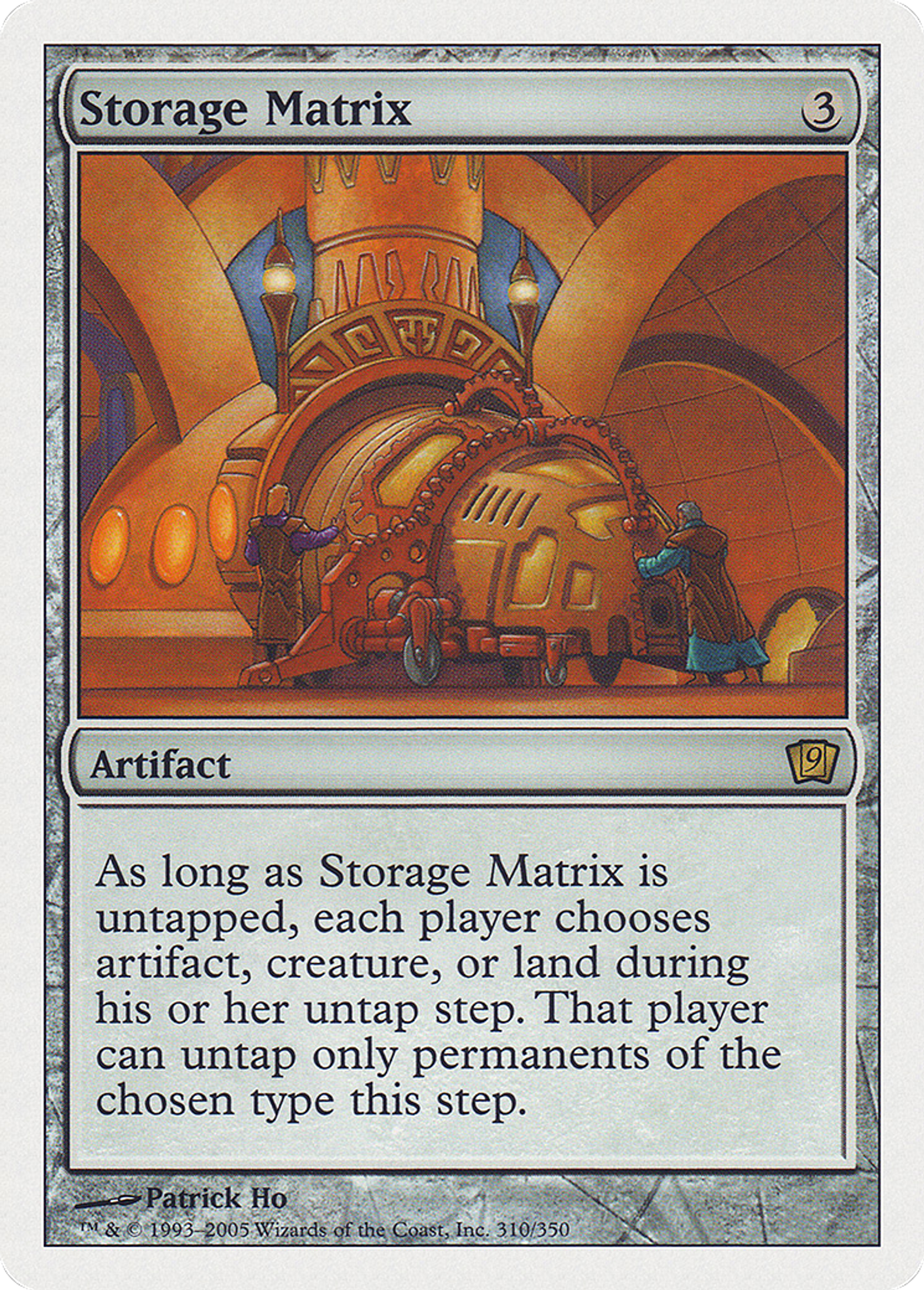 Matrice de stockage — Ninth Edition — Magic: The Gathering