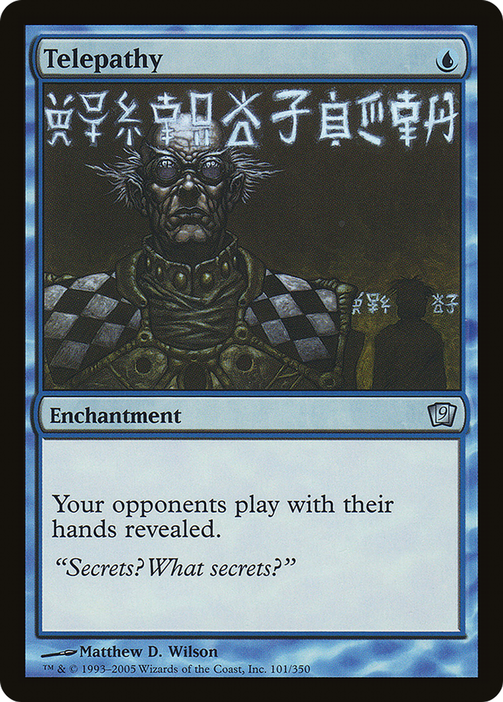 Télépathie — Ninth Edition — Magic: The Gathering