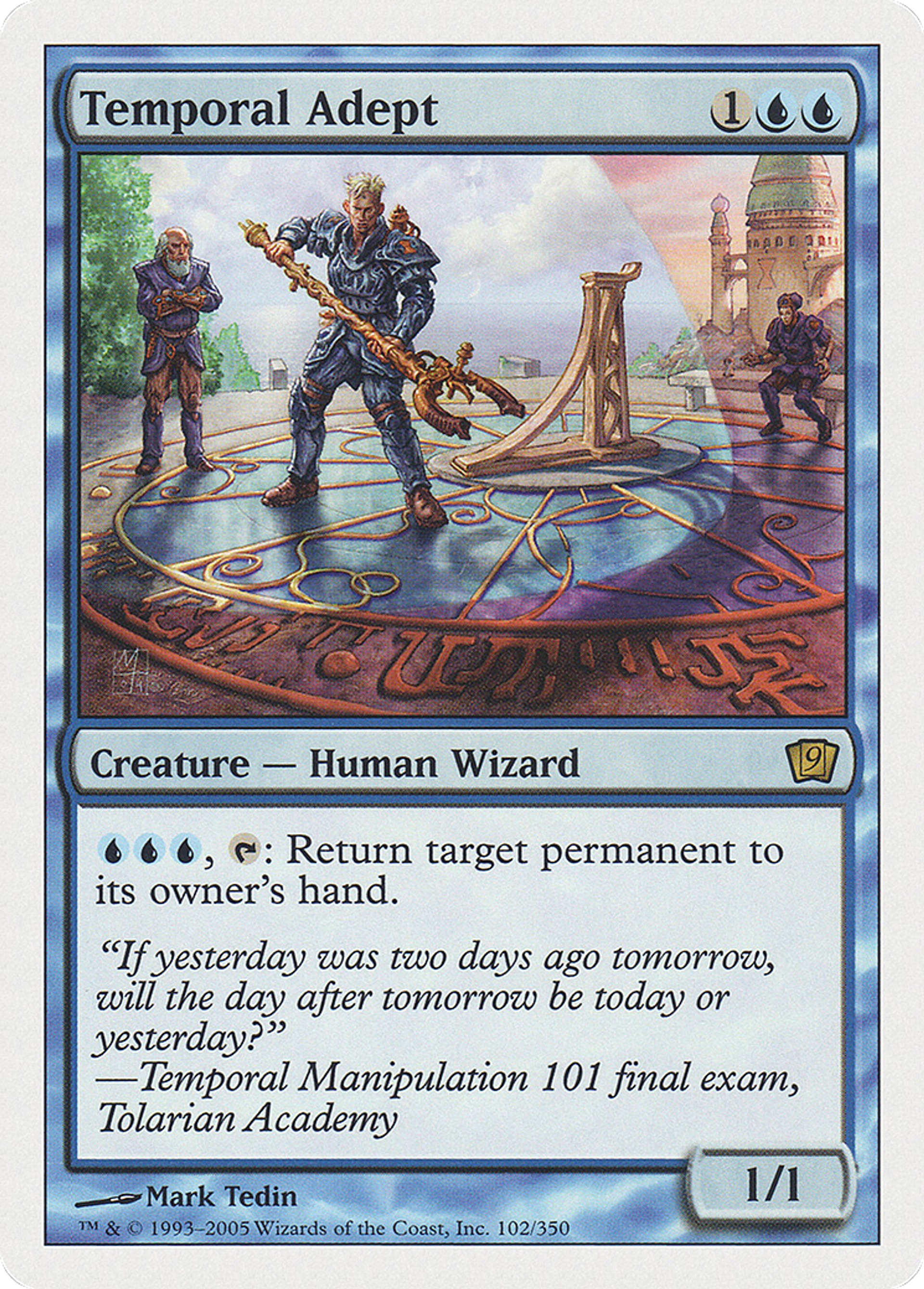 Expert en temporalité — Ninth Edition — Magic: The Gathering