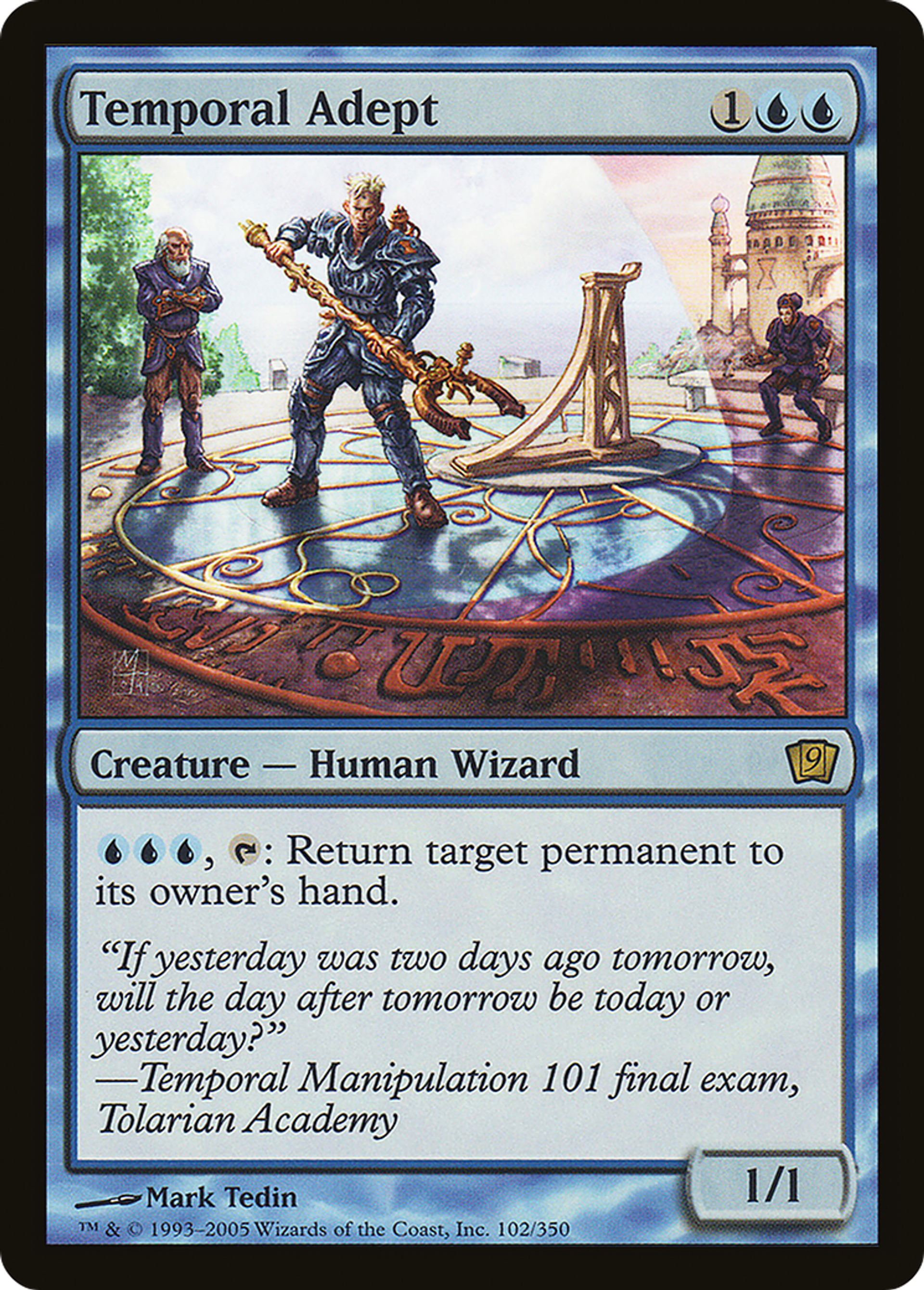 Expert en temporalité — Ninth Edition — Magic: The Gathering