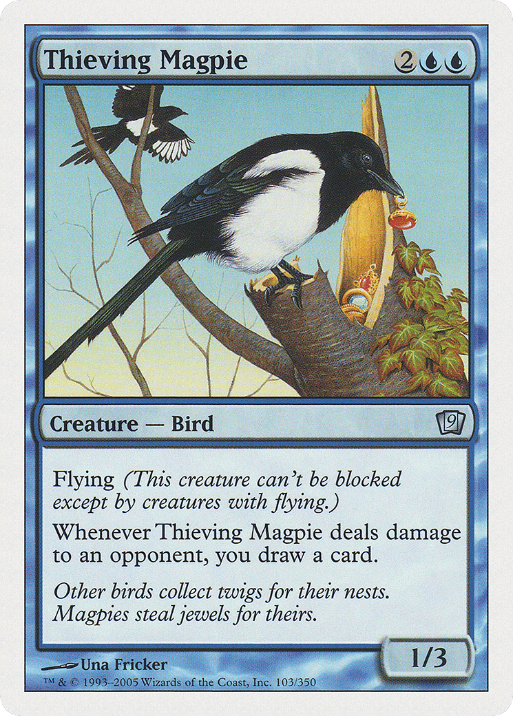 Thieving Magpie — Ninth Edition — Magic: The Gathering