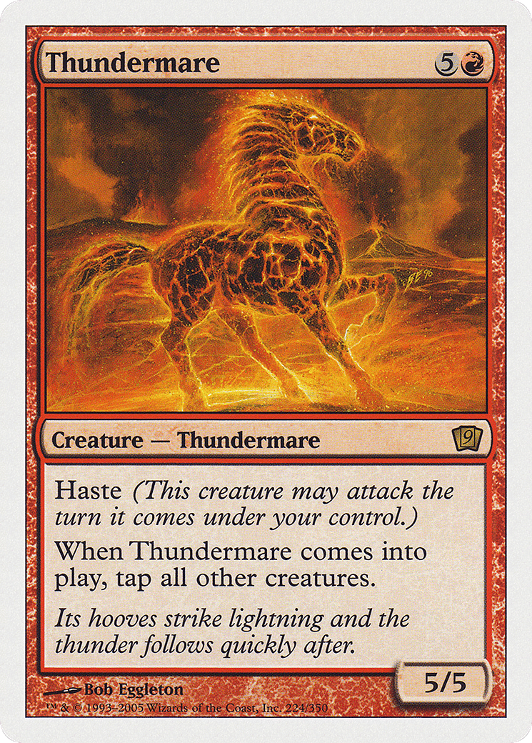 Thundermare — Ninth Edition — Magic: The Gathering