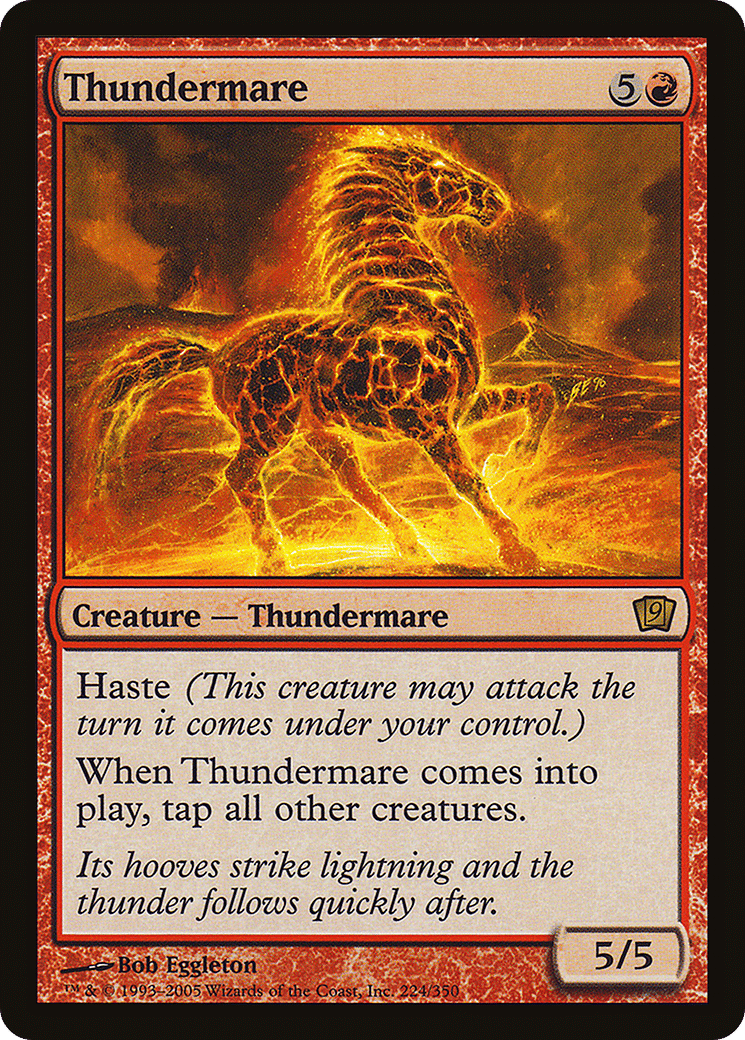 Thundermare — Ninth Edition — Magic: The Gathering