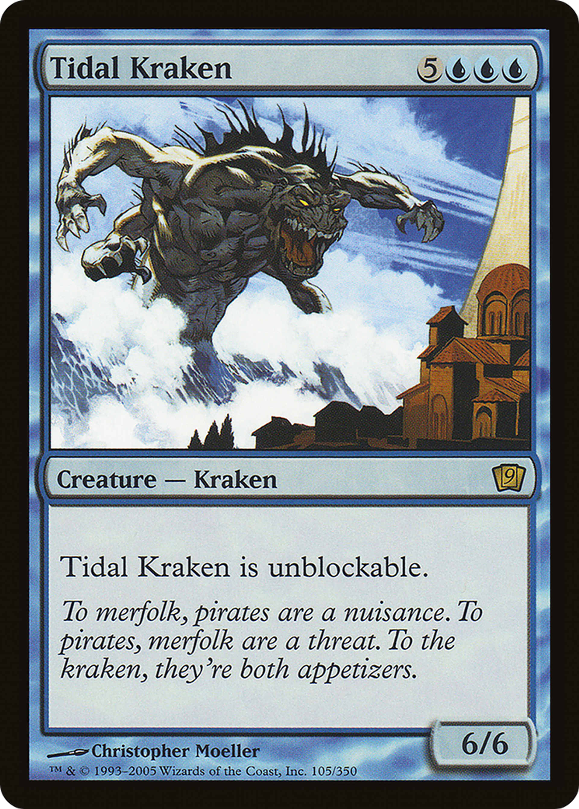 Kraken des marées — Ninth Edition — Magic: The Gathering
