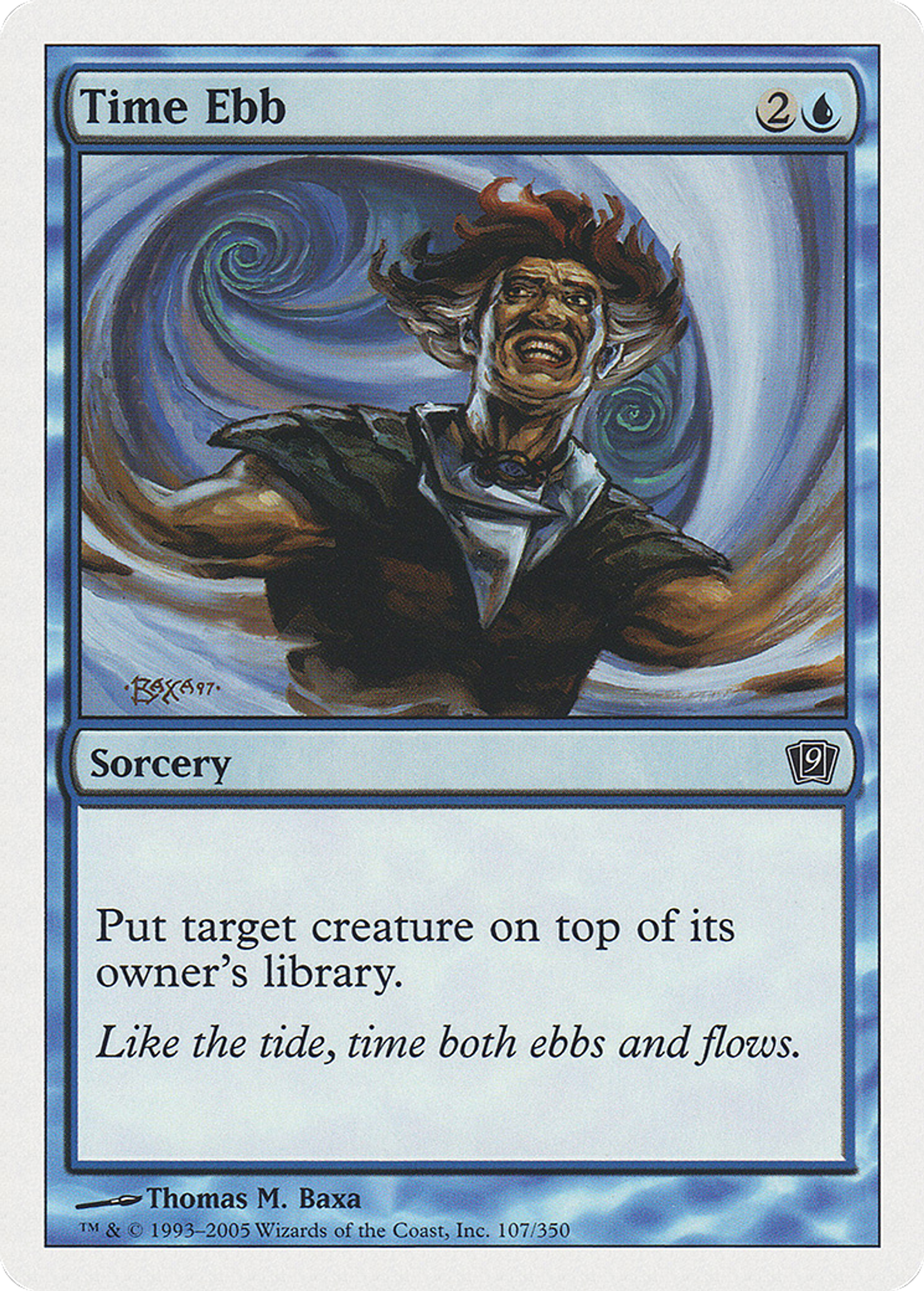Time Ebb — Ninth Edition — Magic: The Gathering