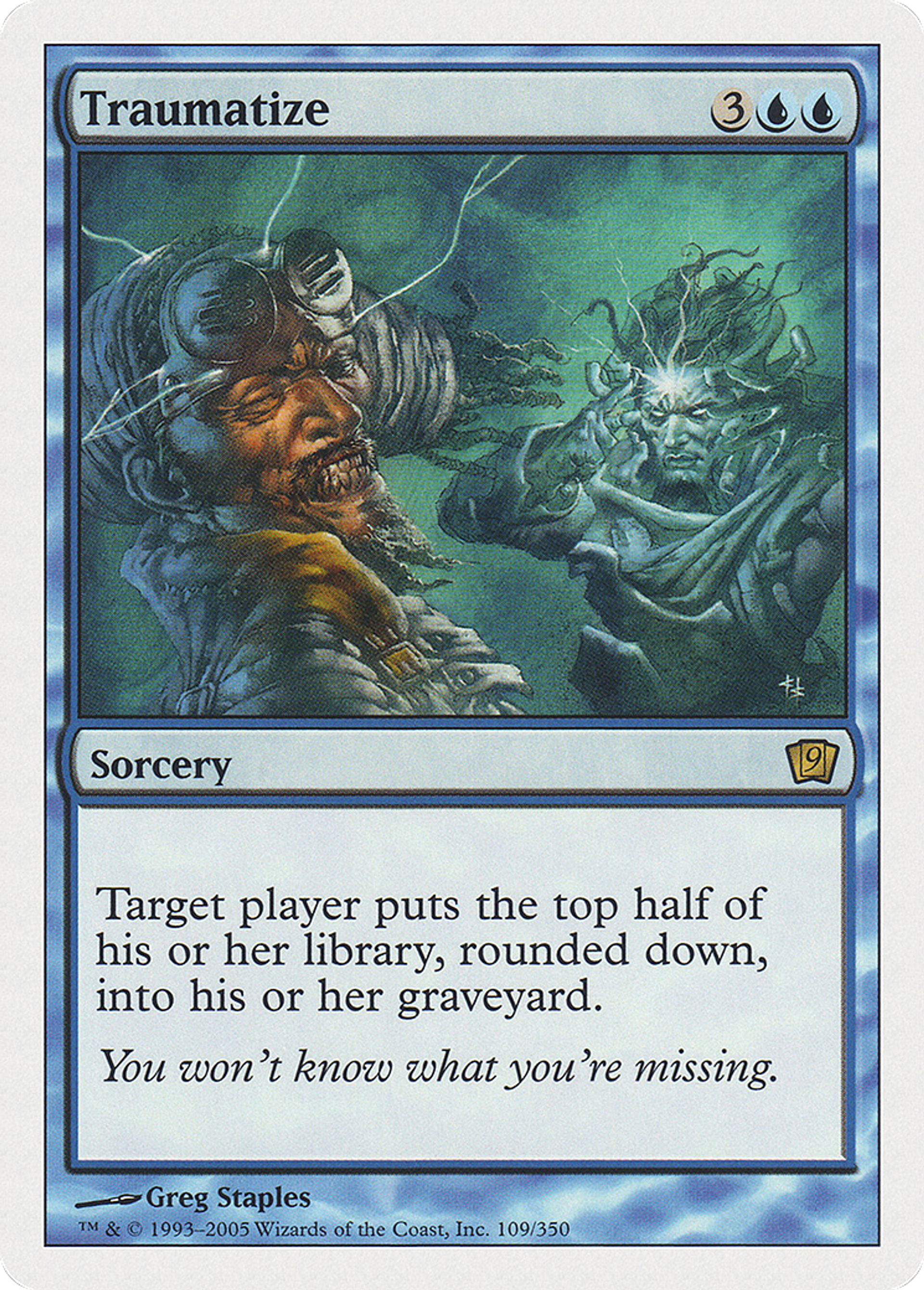 Traumatisme — Ninth Edition — Magic: The Gathering