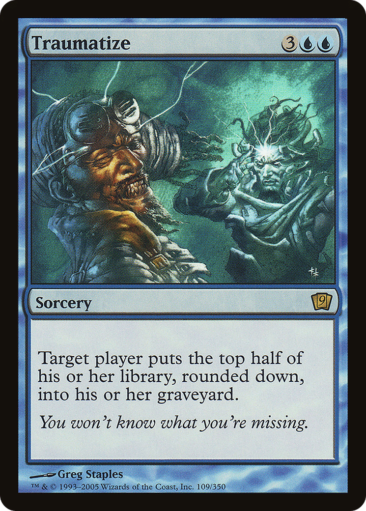 Traumatize — Ninth Edition — Magic: The Gathering