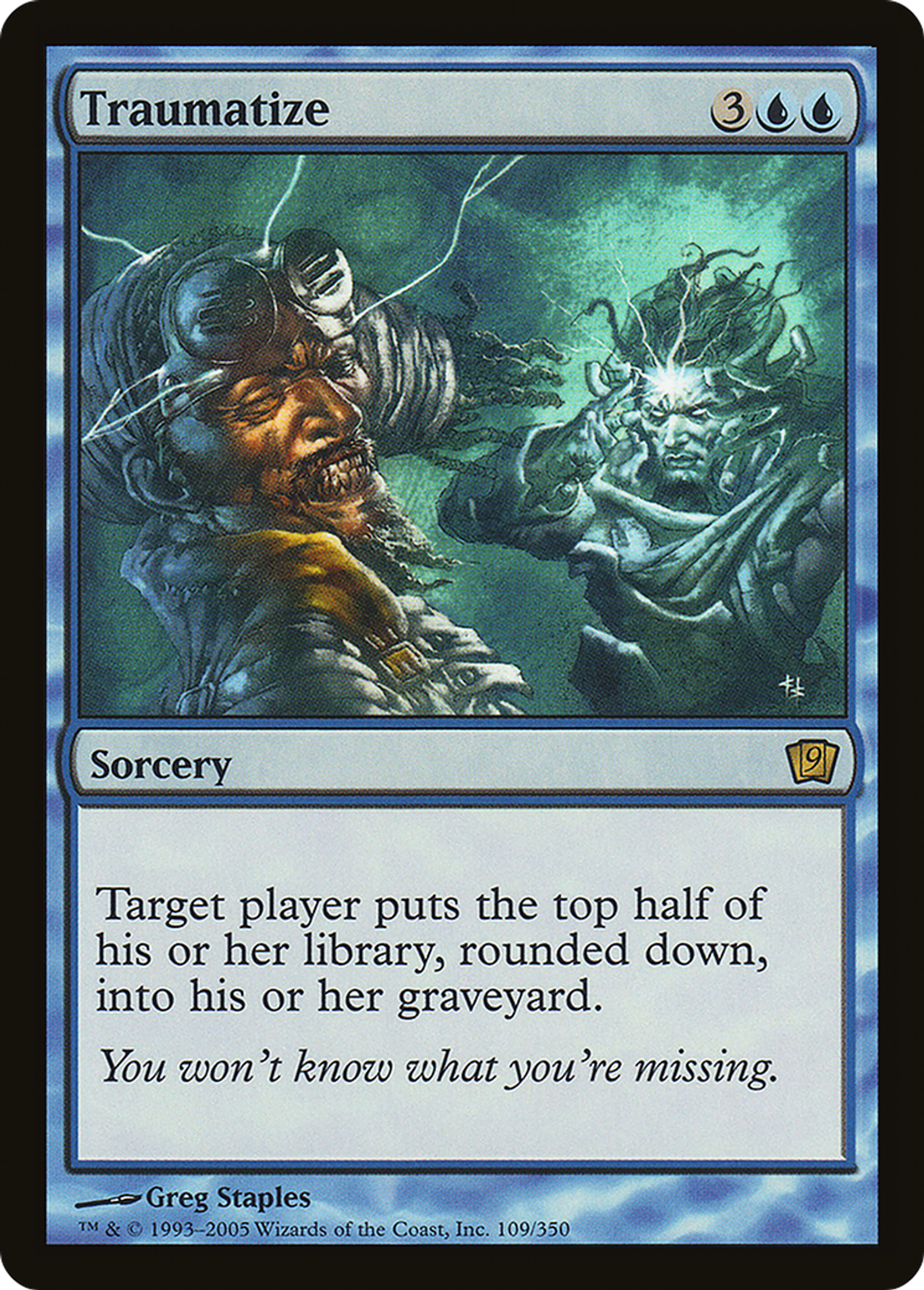 Traumatisme — Ninth Edition — Magic: The Gathering