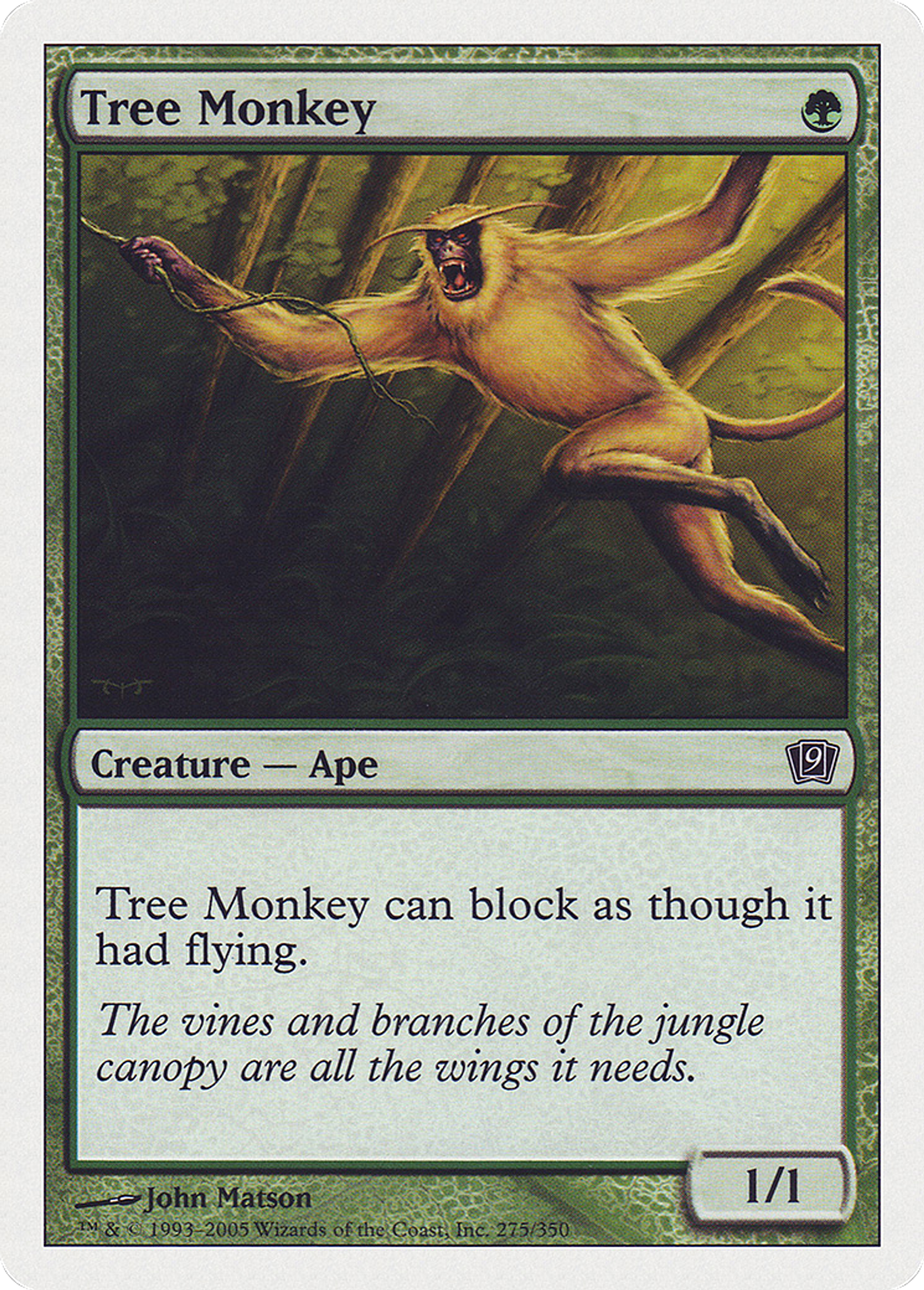 Singe arboricole — Ninth Edition — Magic: The Gathering
