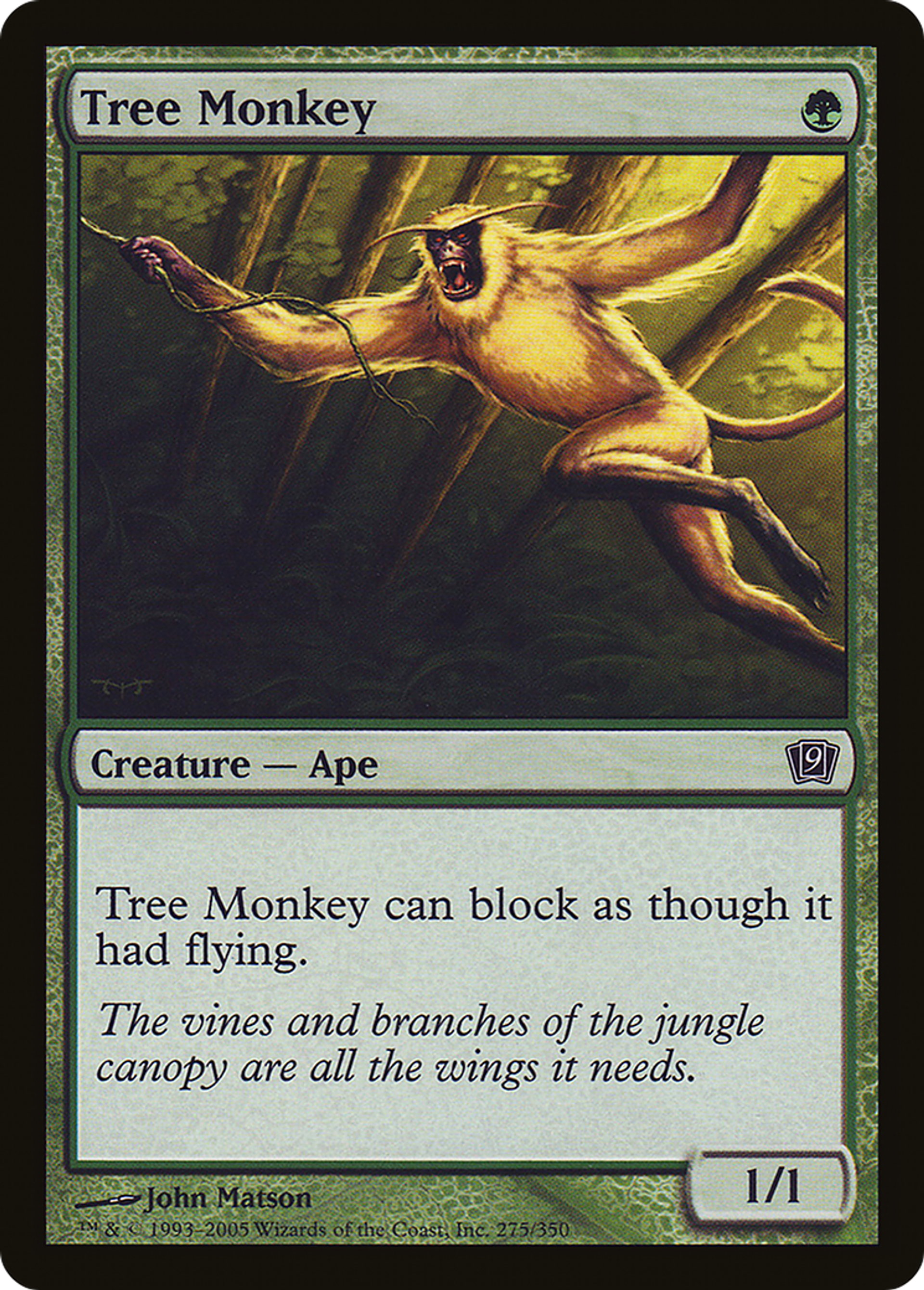 Singe arboricole — Ninth Edition — Magic: The Gathering