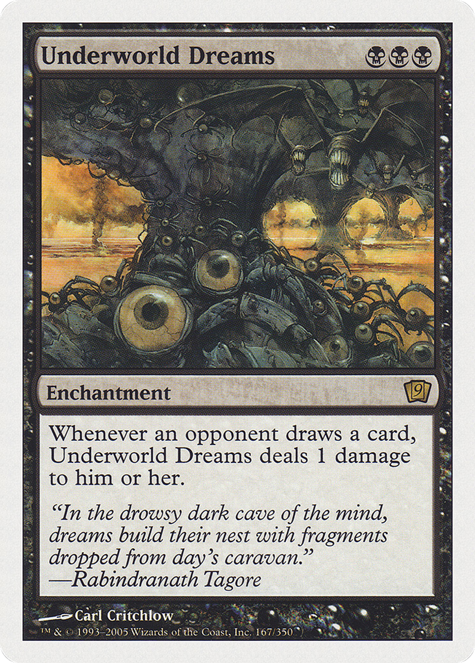Rêves du monde souterrain — Ninth Edition — Magic: The Gathering