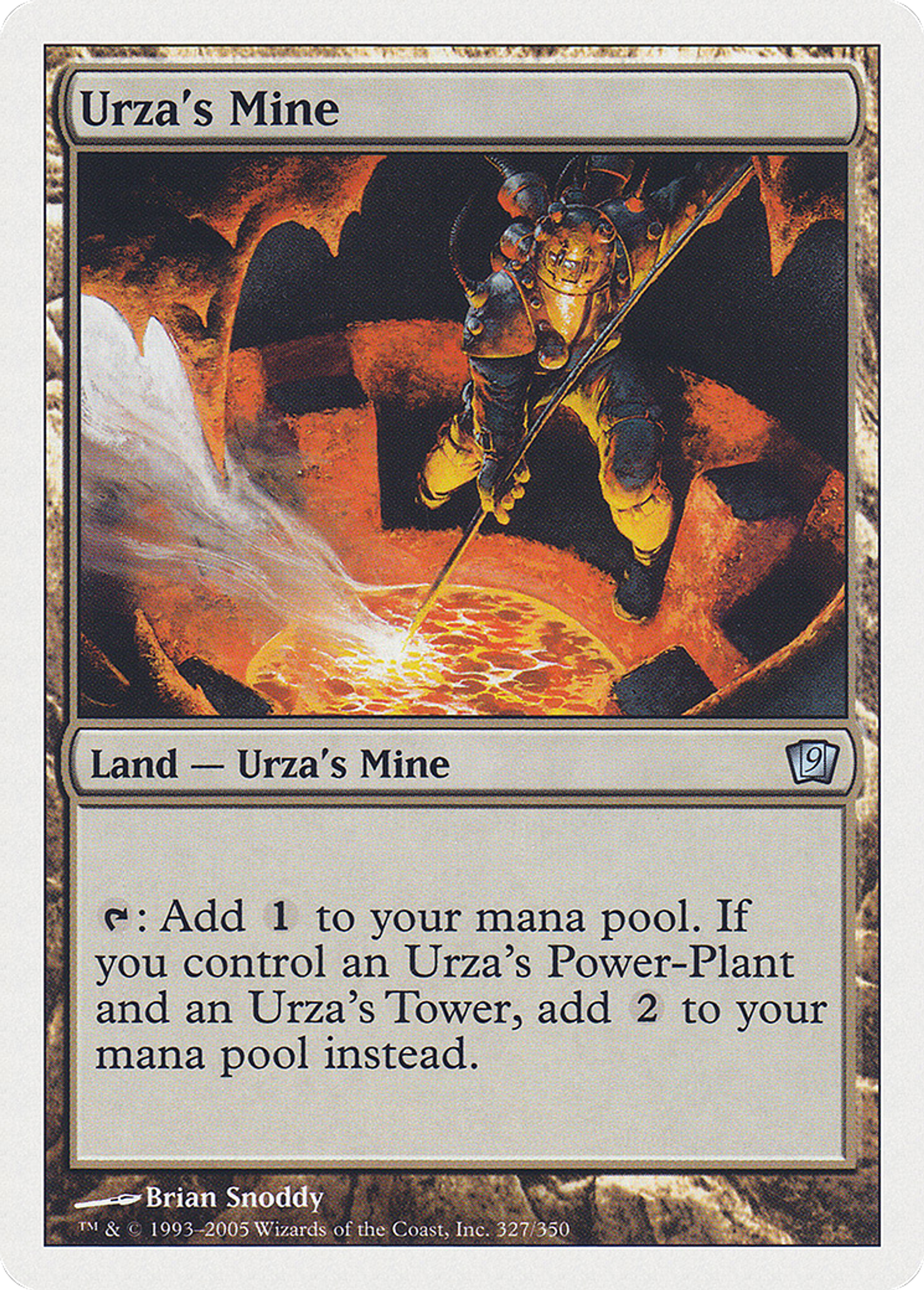 Mine d'Urza — Ninth Edition — Magic: The Gathering