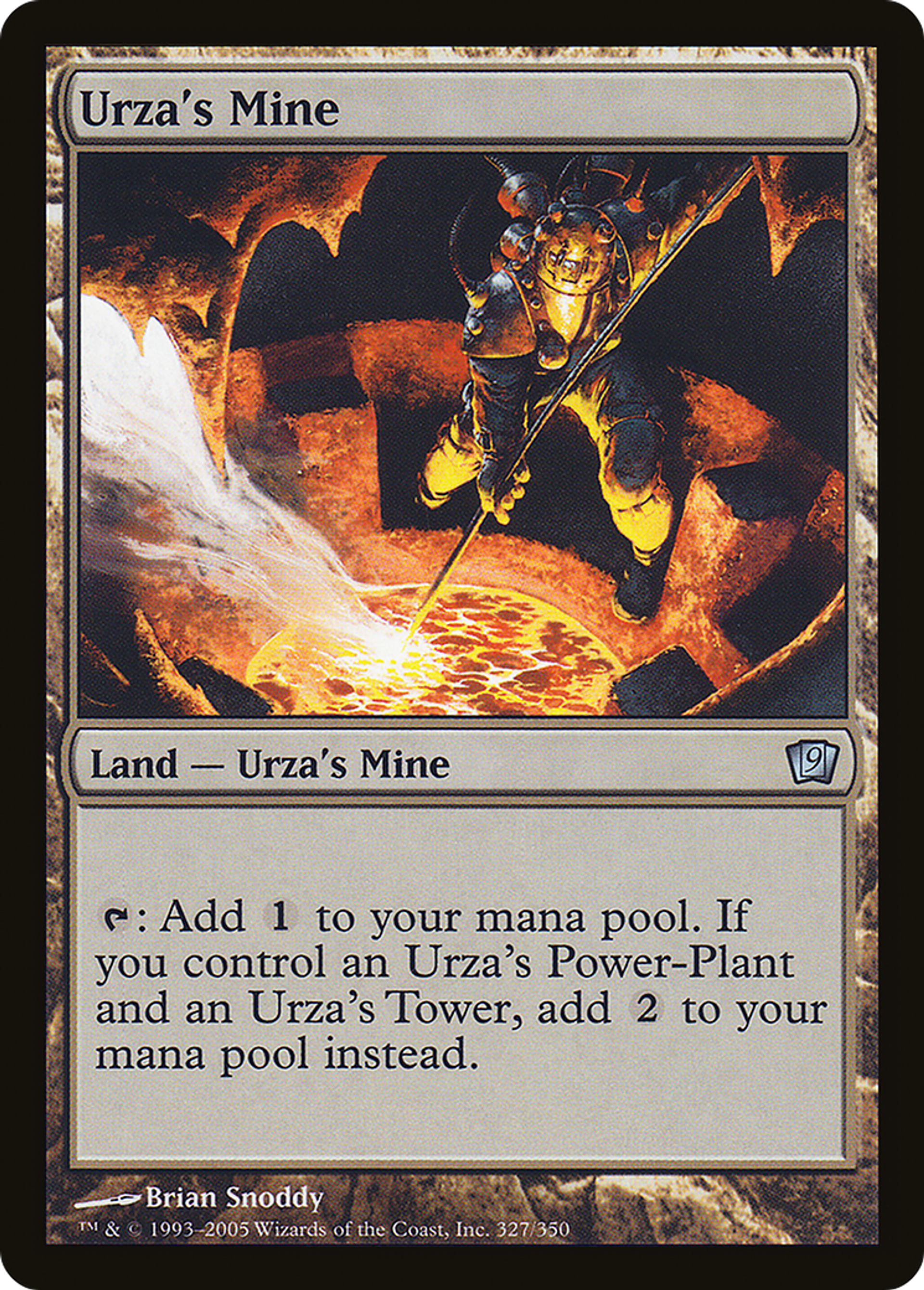 Mine d'Urza — Ninth Edition — Magic: The Gathering
