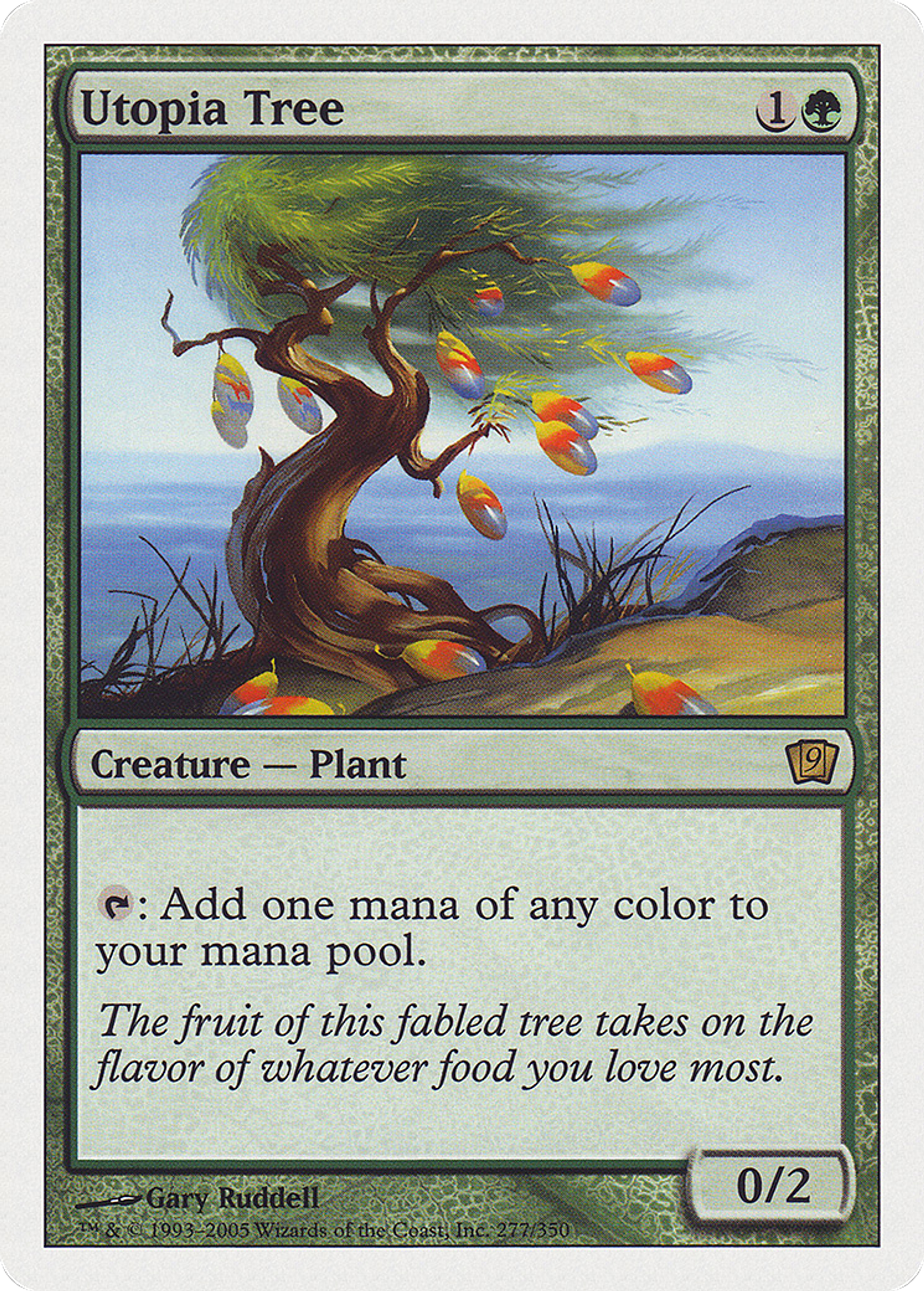 Arbre de l'Utopie — Ninth Edition — Magic: The Gathering
