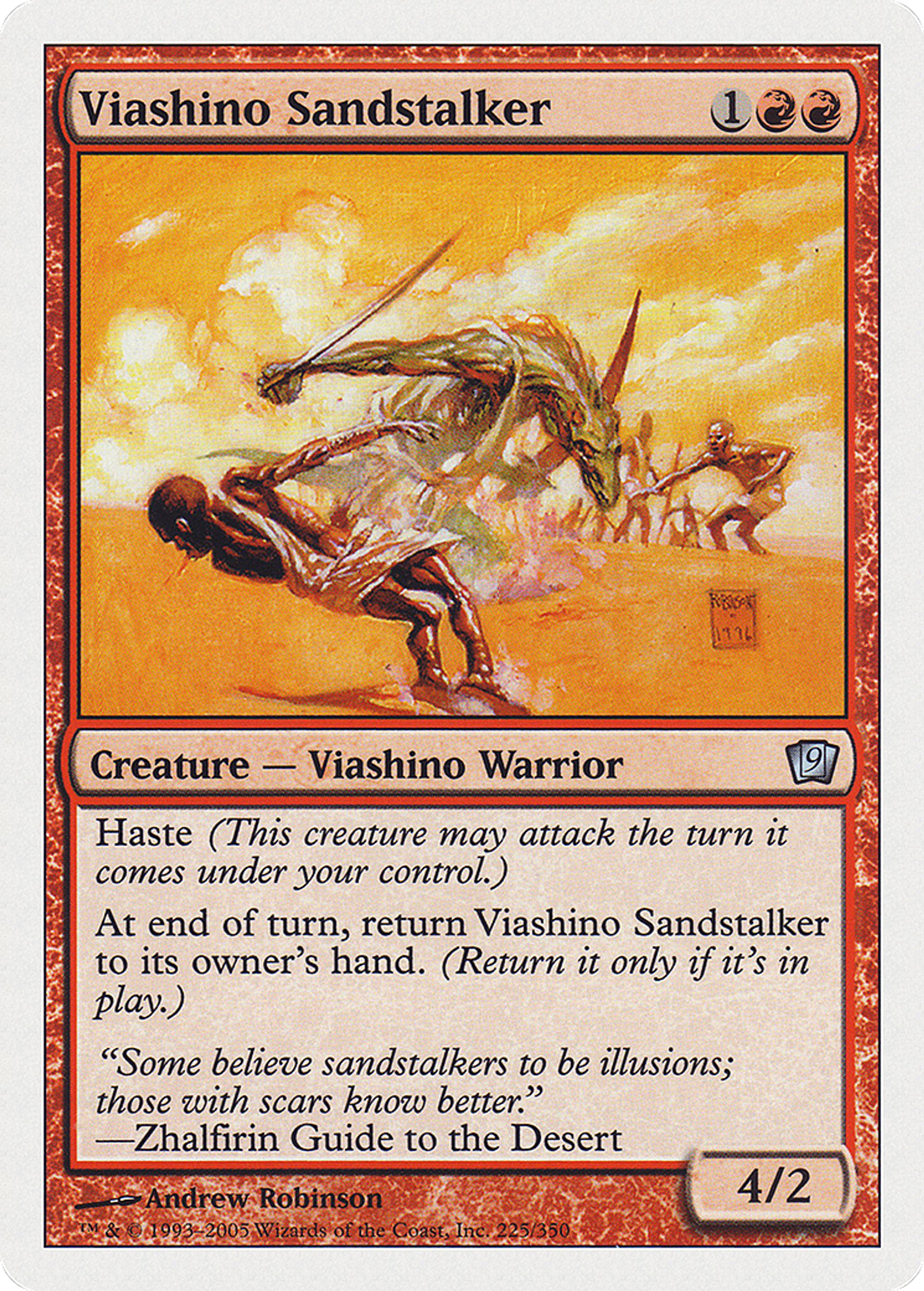 Pisteur des sables viashino — Ninth Edition — Magic: The Gathering