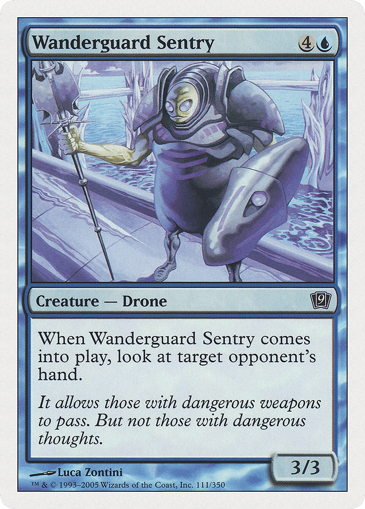 Wanderguard Sentry — Ninth Edition — Magic: The Gathering
