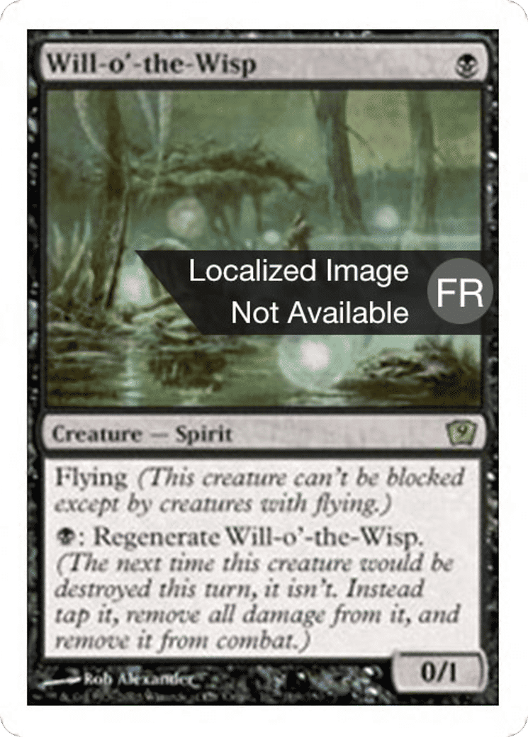 Feu follet — Ninth Edition — Magic: The Gathering