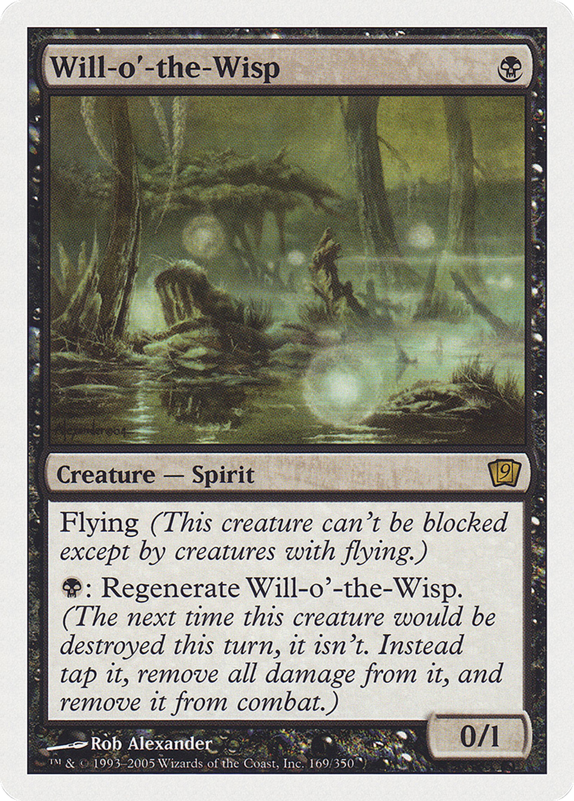 Feu follet — Ninth Edition — Magic: The Gathering
