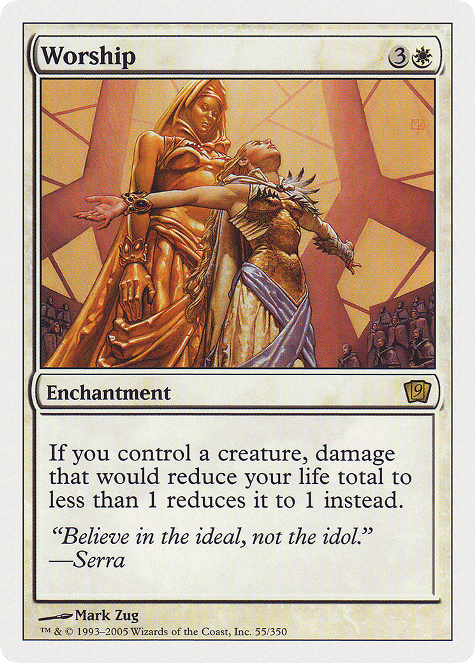 Adoration — Ninth Edition — Magic: The Gathering