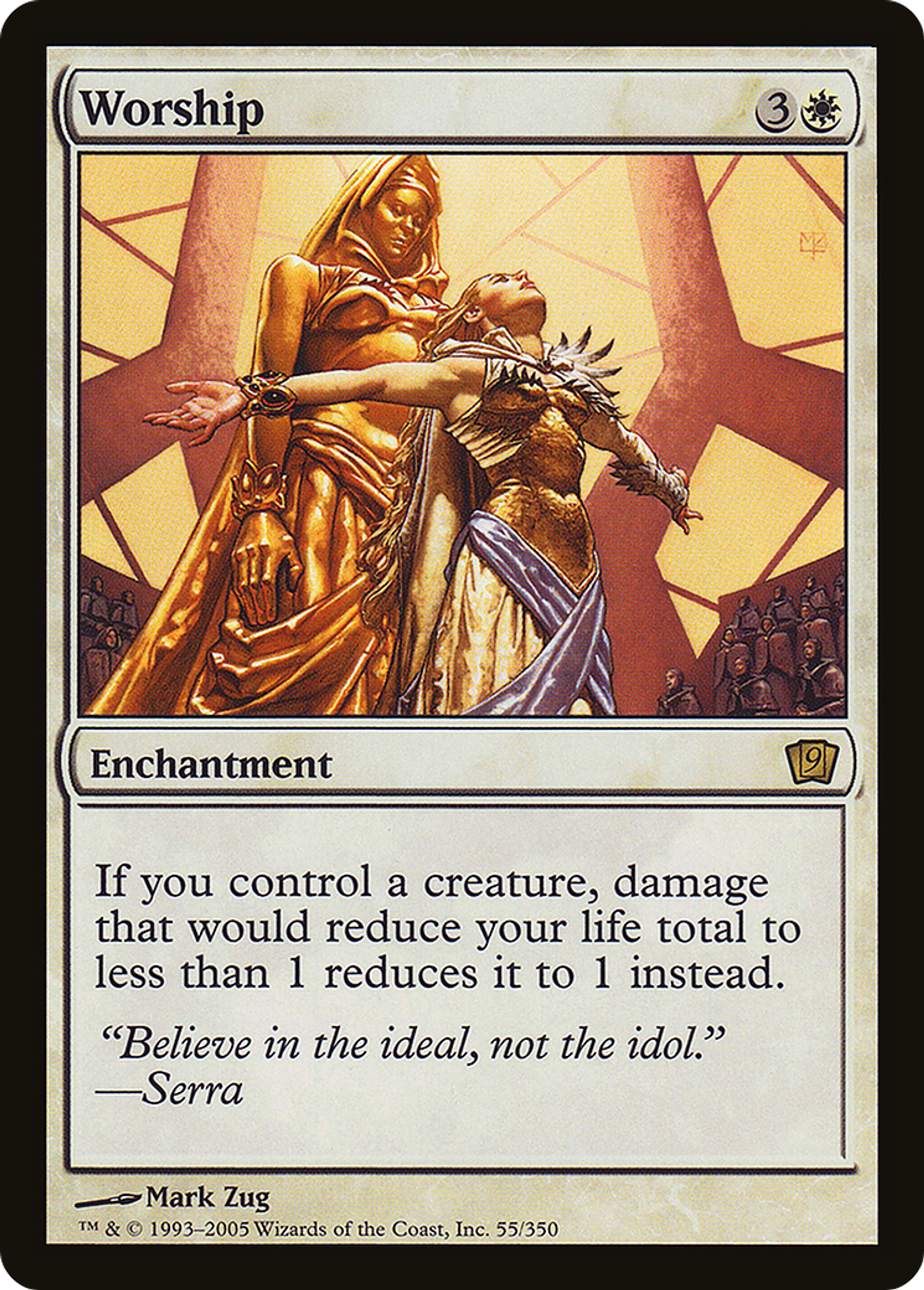 Adoration — Ninth Edition — Magic: The Gathering