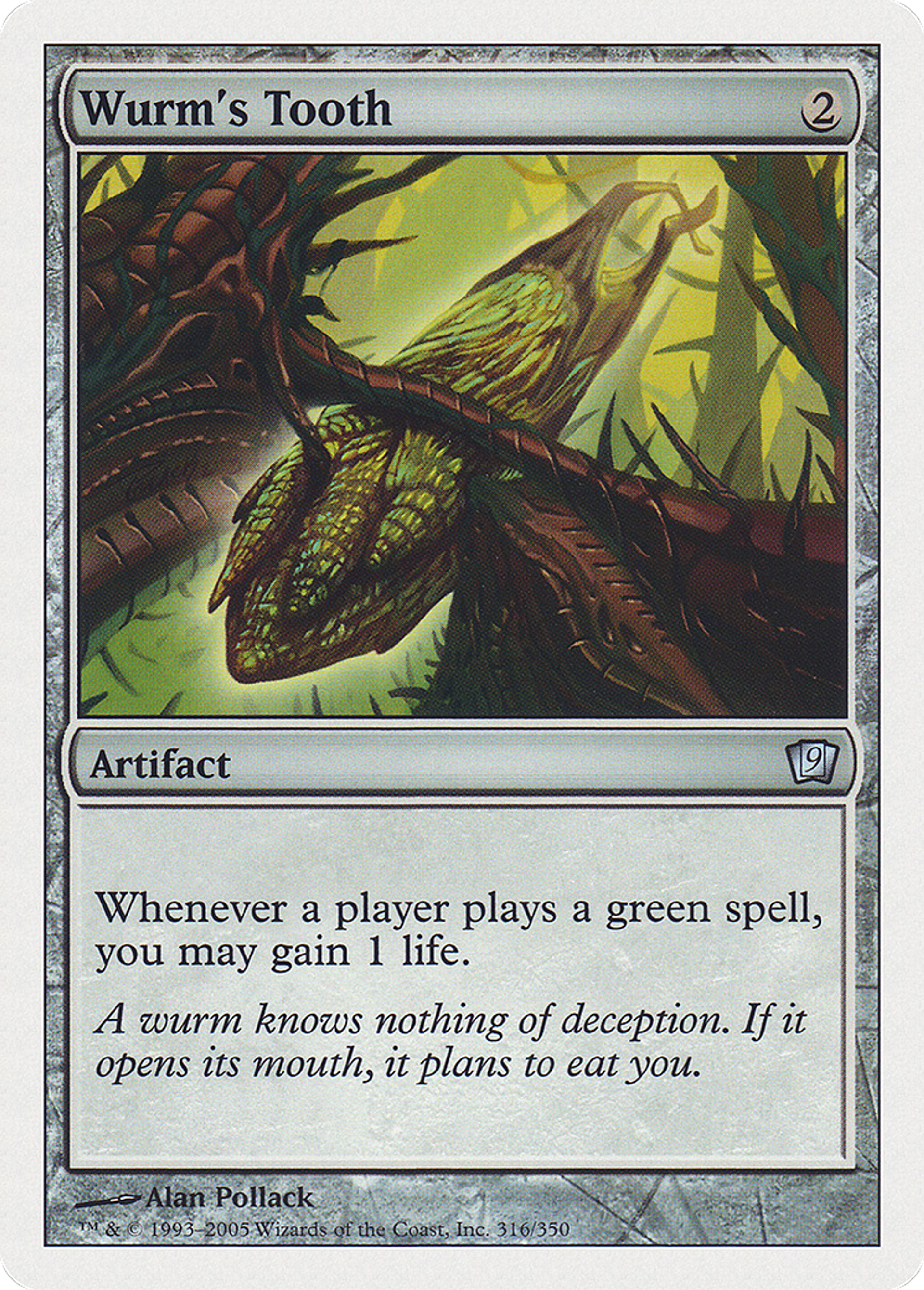 Dent de la guivre — Ninth Edition — Magic: The Gathering