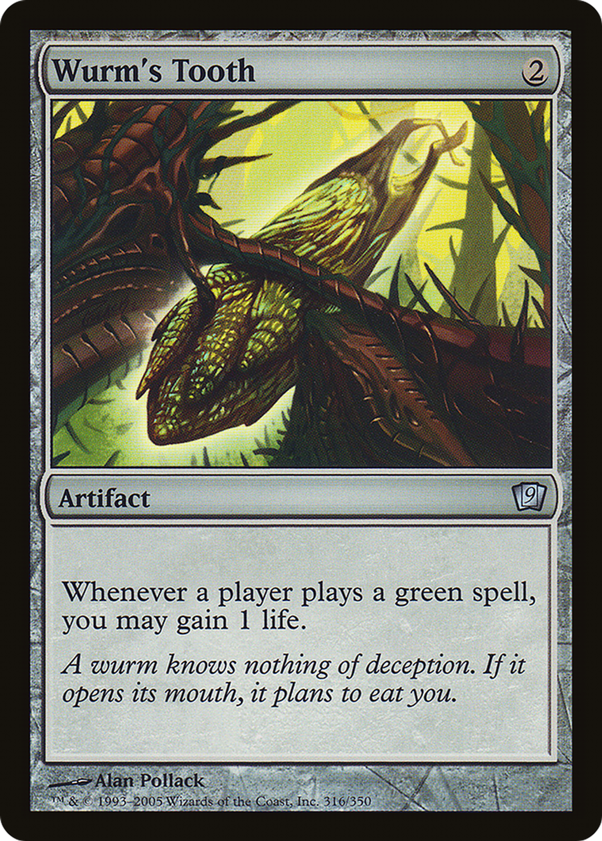 Dent de la guivre — Ninth Edition — Magic: The Gathering