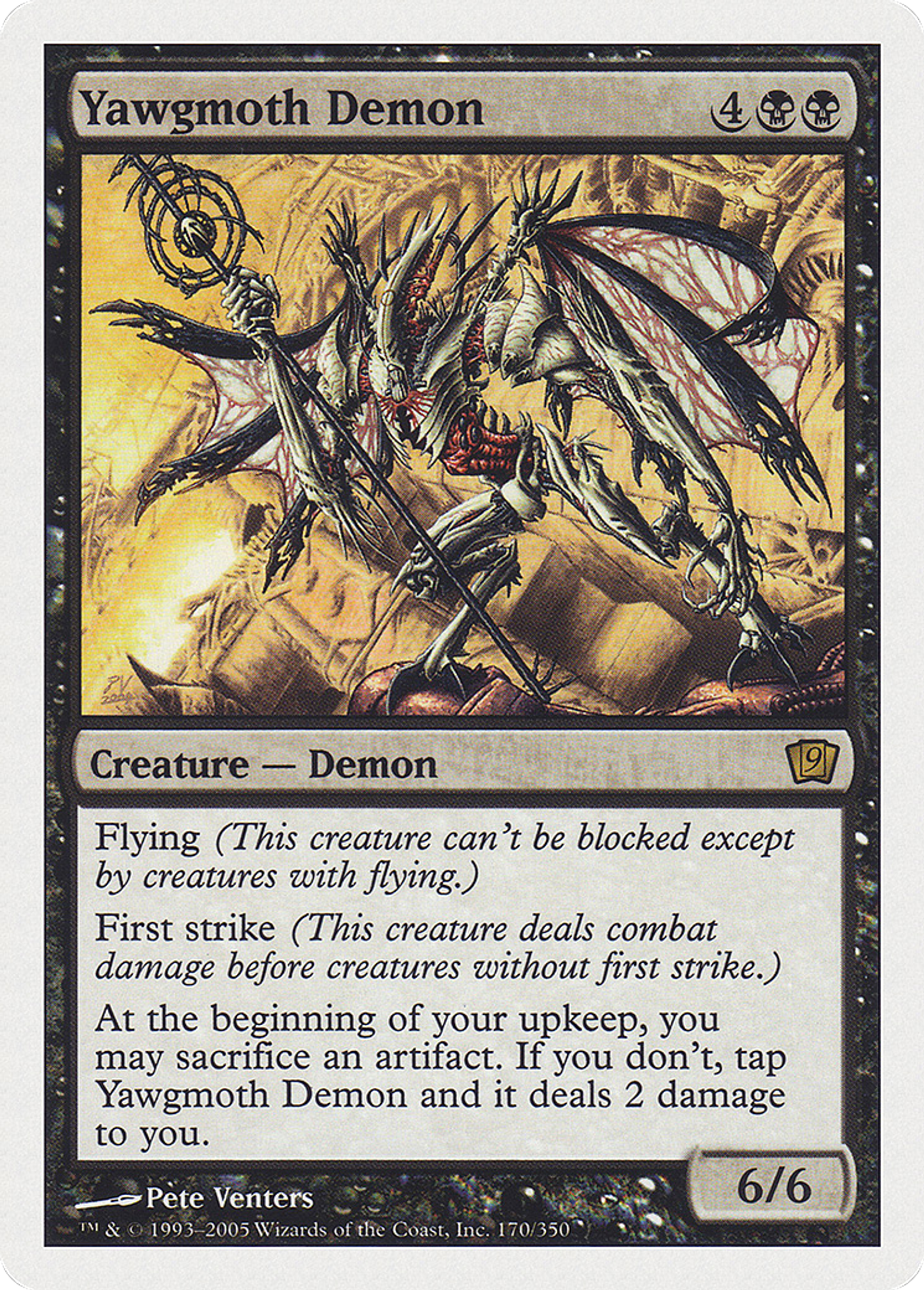 Démon de Yaugzebul — Ninth Edition — Magic: The Gathering