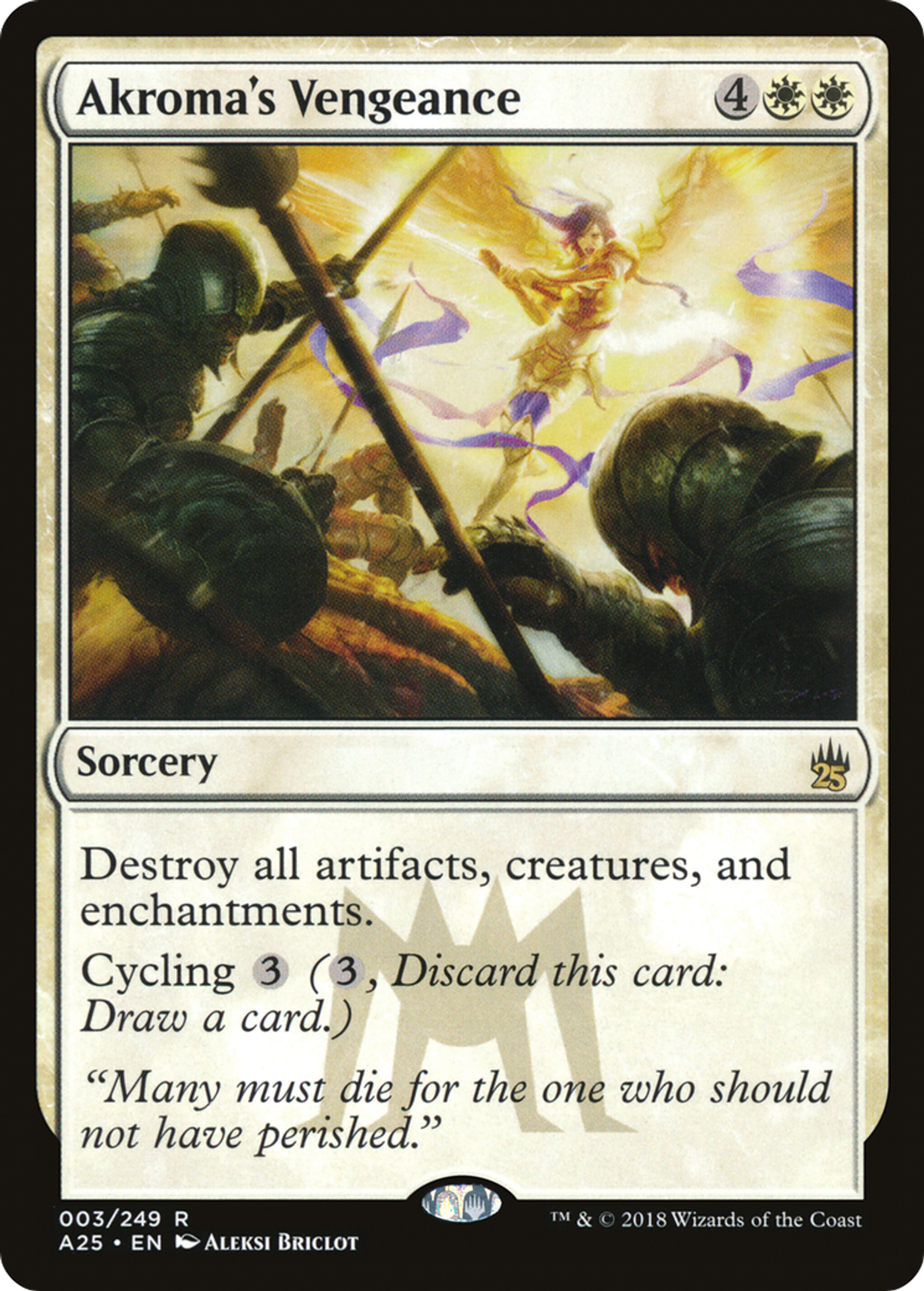 Akroma's Vengeance — Masters 25 — Magic: The Gathering